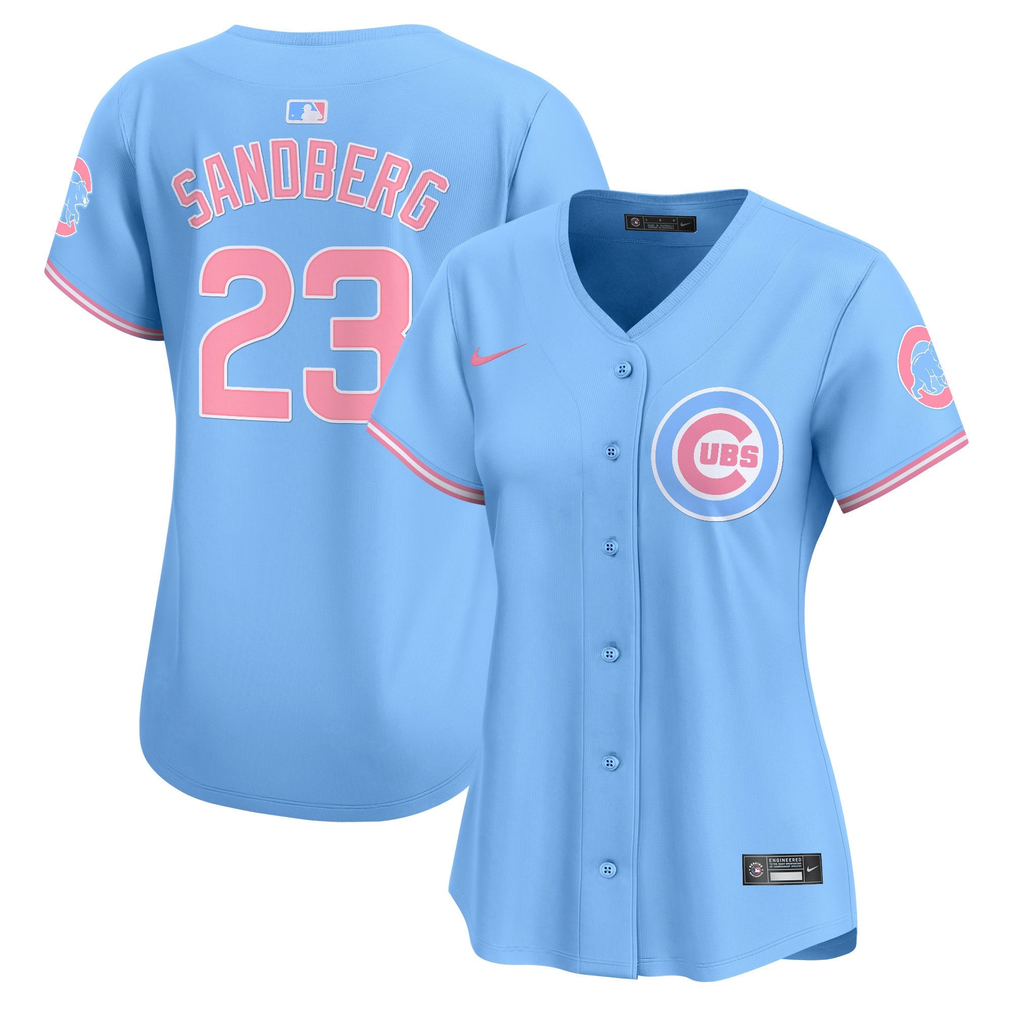 Women’s Chicago Bubblegum Pink Vapor Premier Limited Jersey
