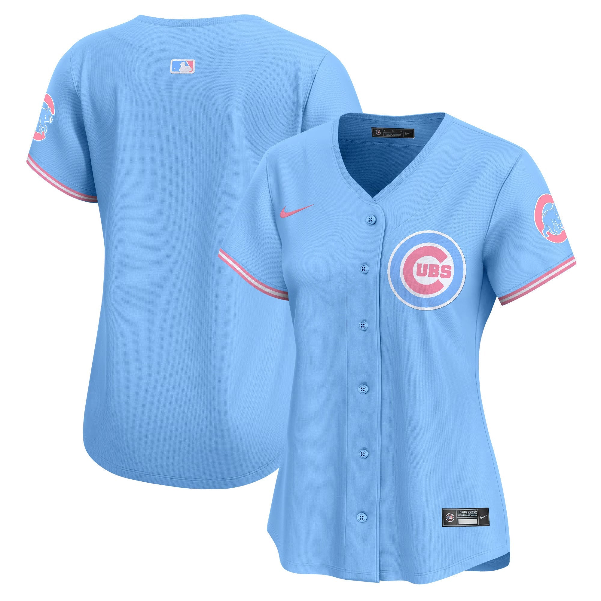 Women’s Chicago Bubblegum Pink Vapor Premier Limited Jersey