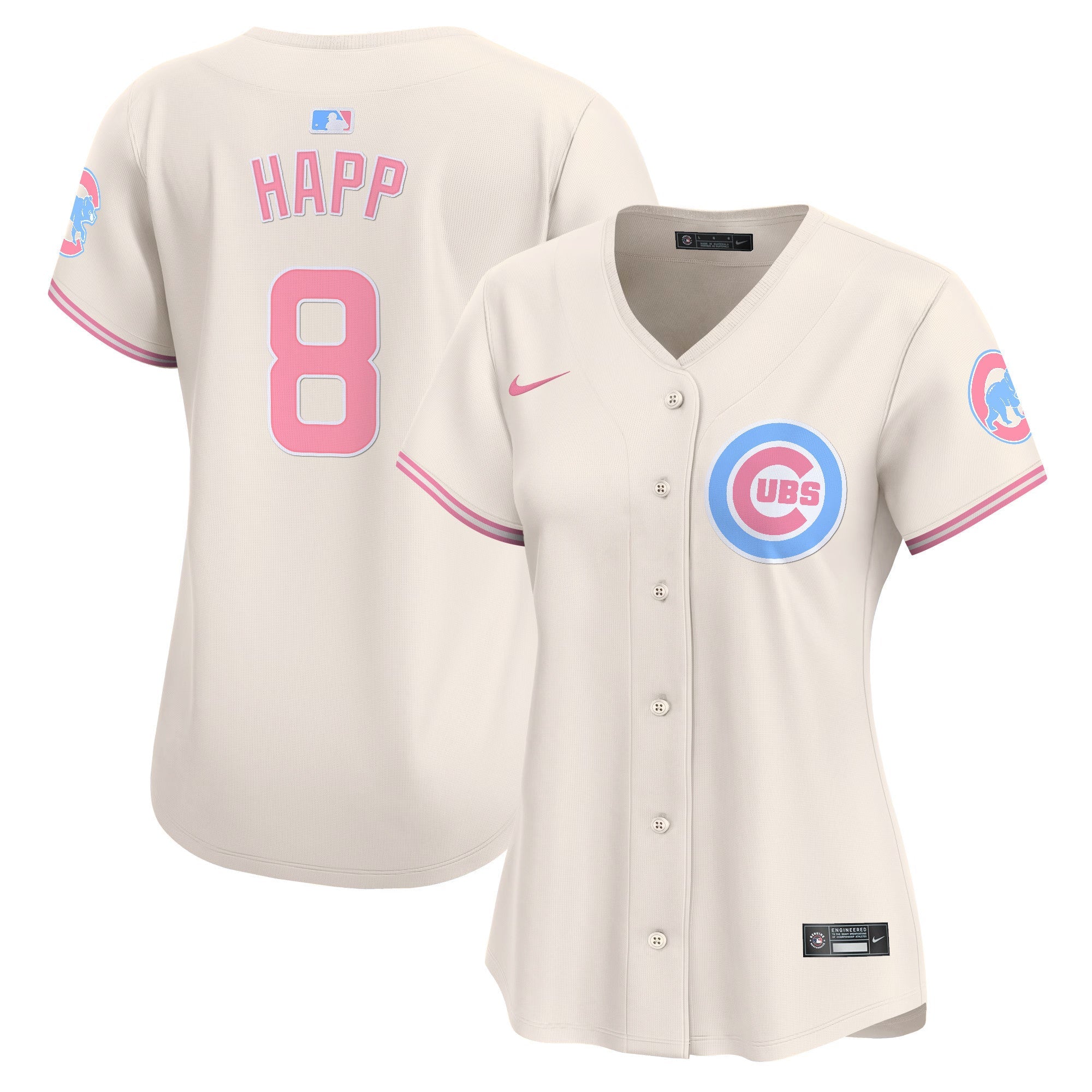 Women’s Chicago Bubblegum Pink Vapor Premier Limited Jersey
