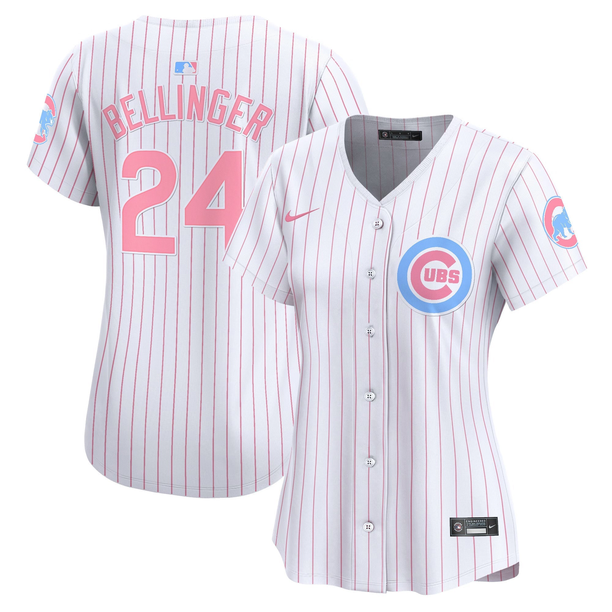 Women’s Chicago Bubblegum Pink Vapor Premier Limited Jersey
