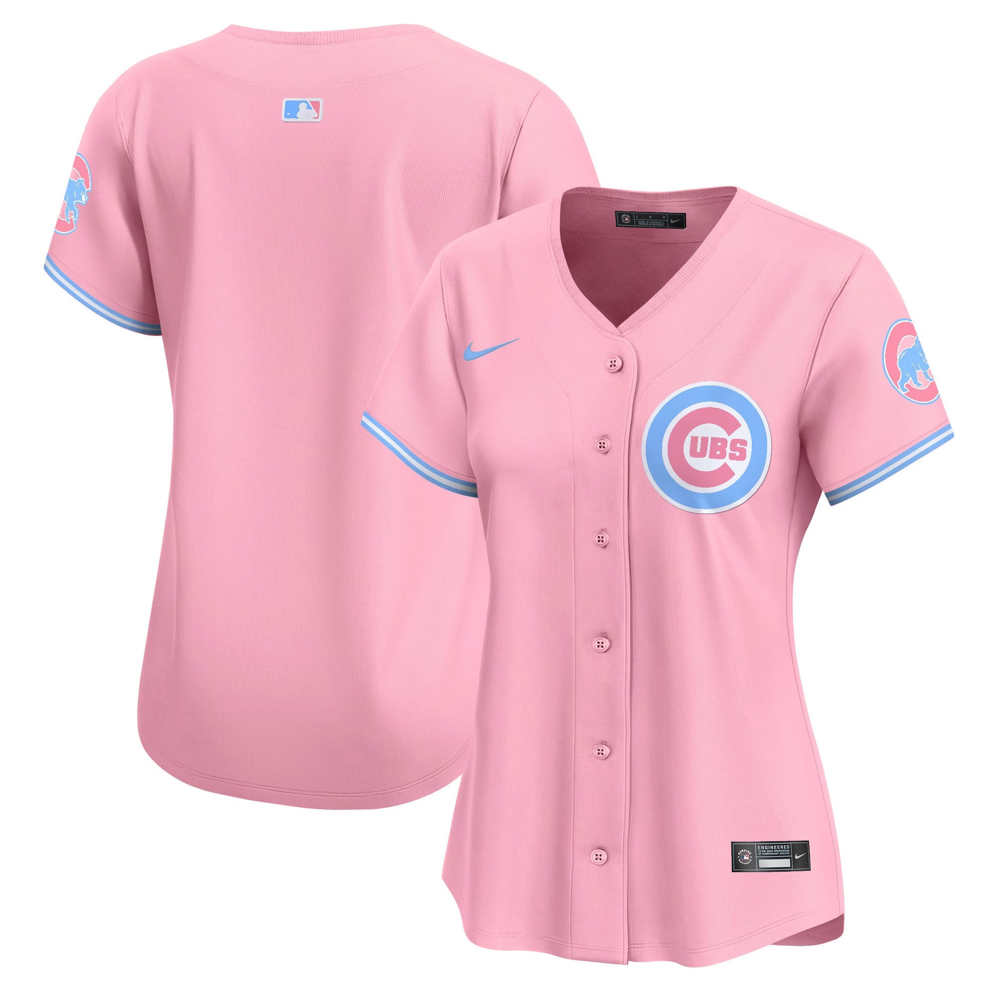 Women’s Chicago Bubblegum Pink Vapor Premier Limited Jersey