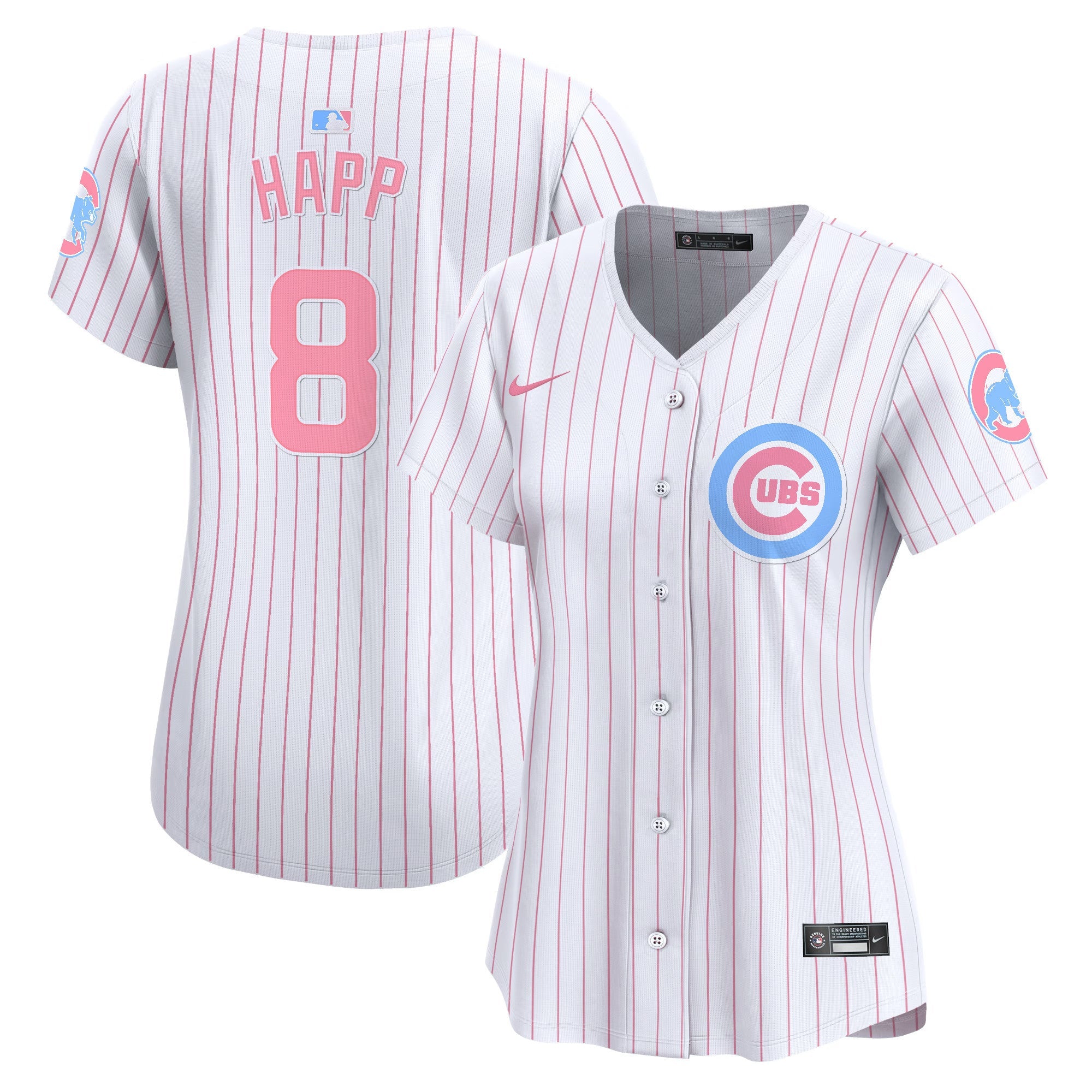 Women’s Chicago Bubblegum Pink Vapor Premier Limited Jersey