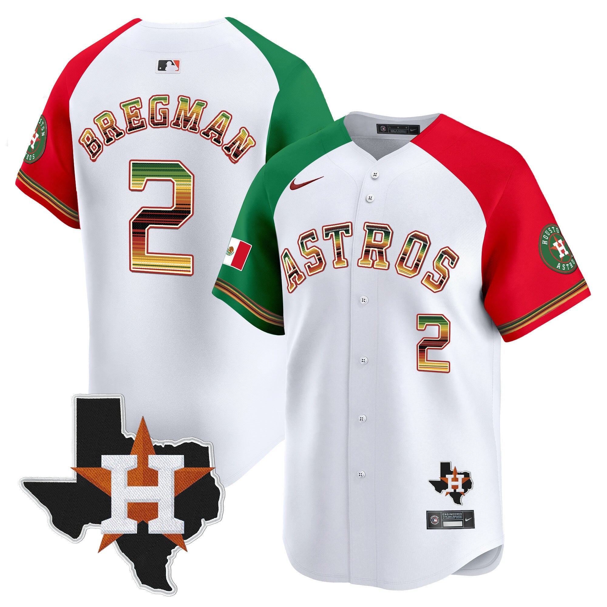 Men’s Houston Mexico Traditional Style Vapor Premier Limited Jersey
