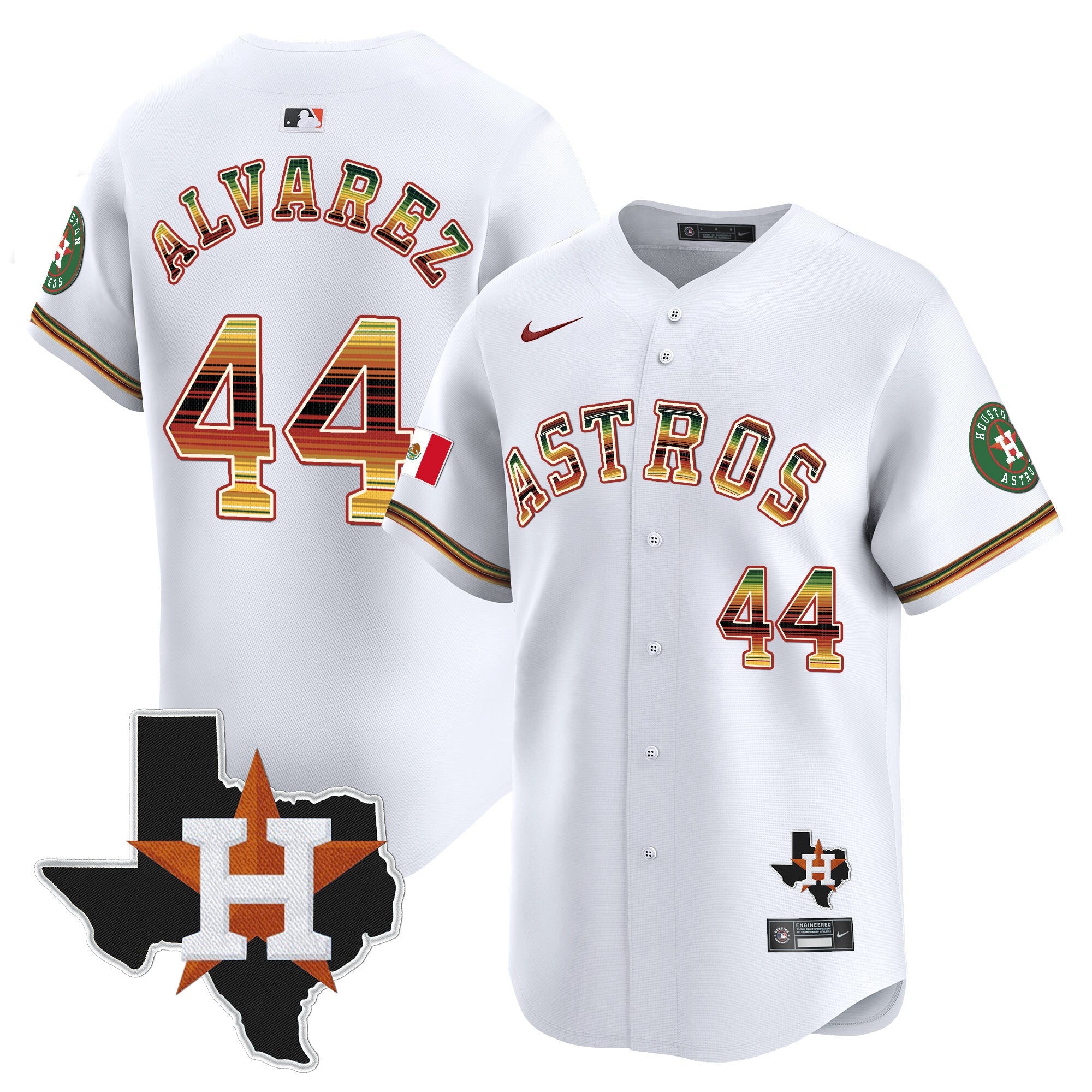 Men’s Houston Mexico Traditional Style Vapor Premier Limited Jersey
