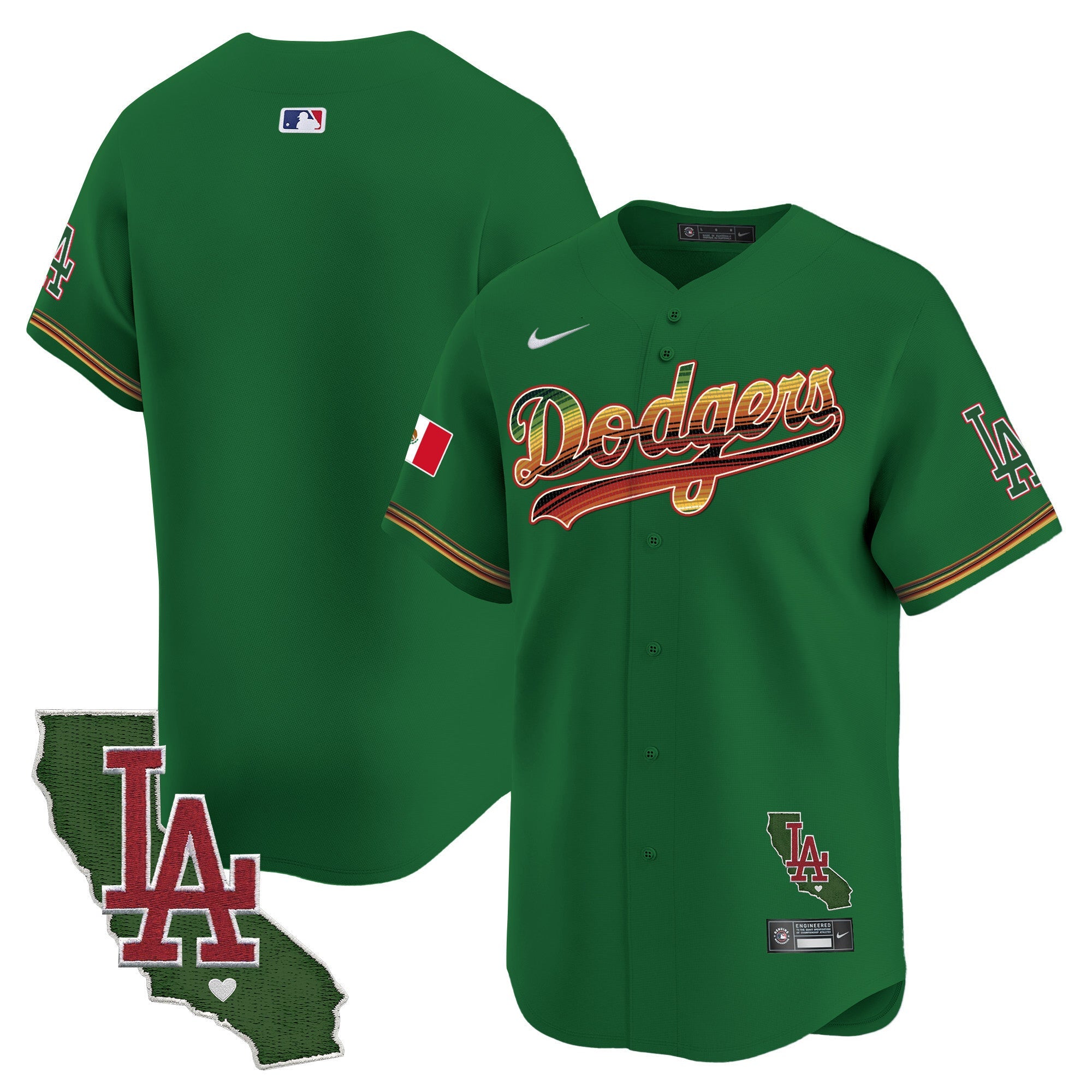 Men’s Mexico Traditional Style Vapor Premier Limited Jersey