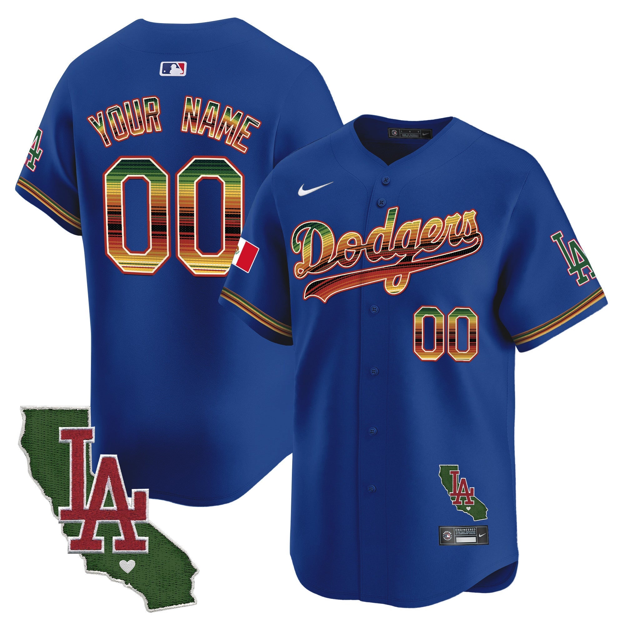Mexico Traditional Style Vapor Premier Limited Custom Jersey