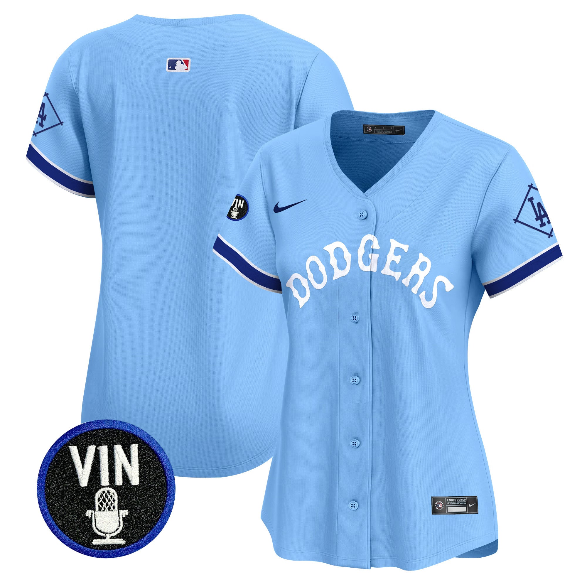 Women’s Tribute Vin Scully Patch Vapor Premier Limited Jersey