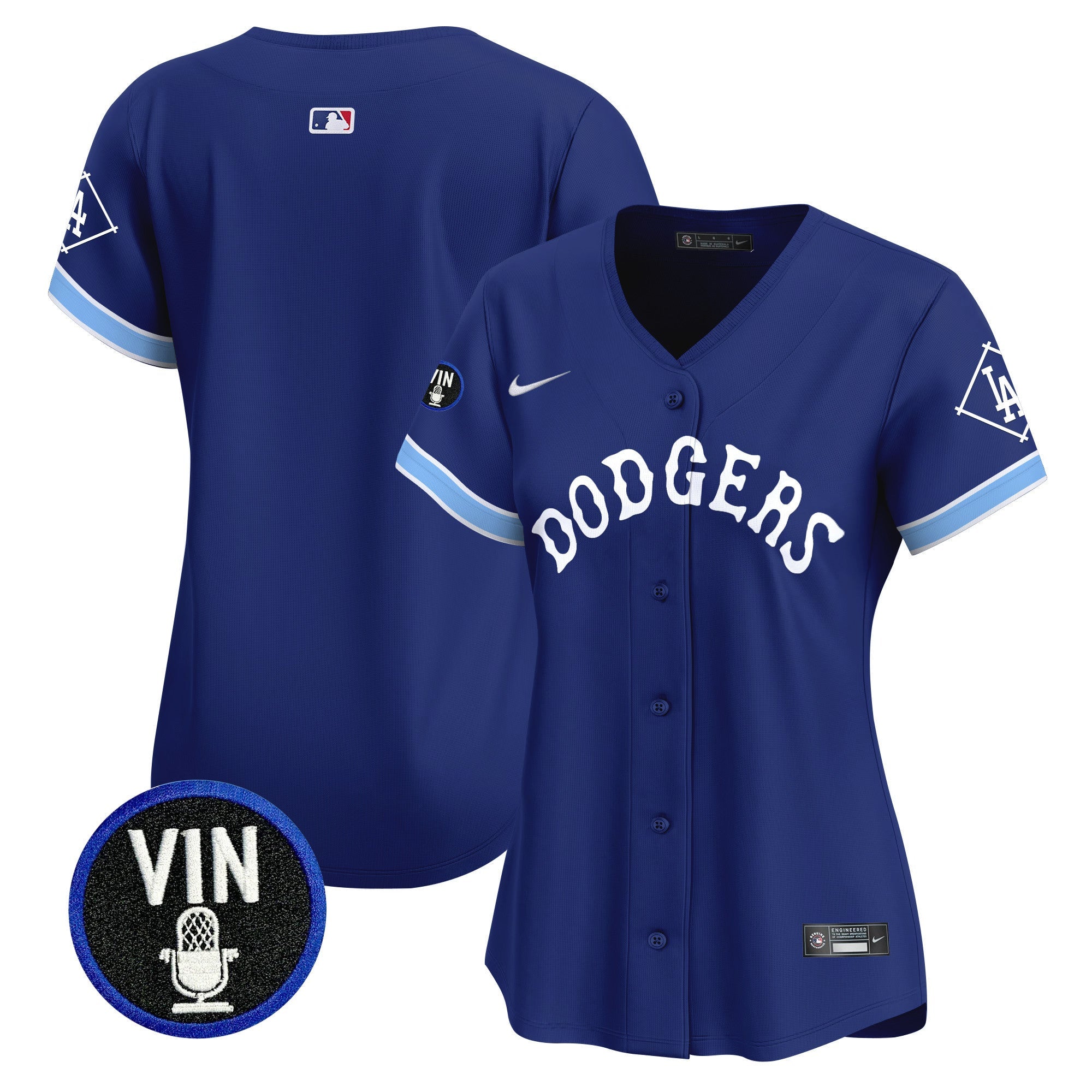 Women’s Tribute Vin Scully Patch Vapor Premier Limited Jersey