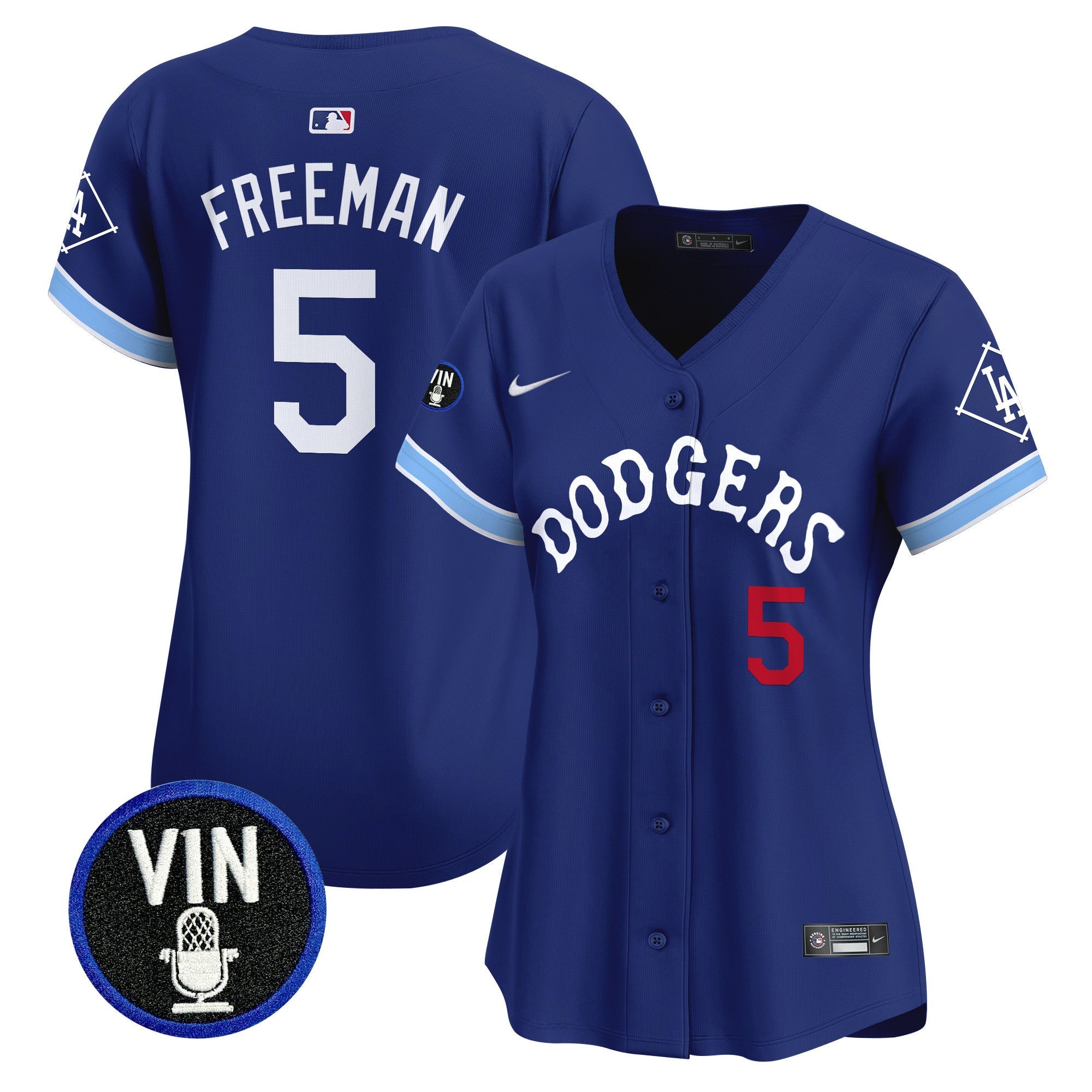 Women’s Tribute Vin Scully Patch Vapor Premier Limited Jersey