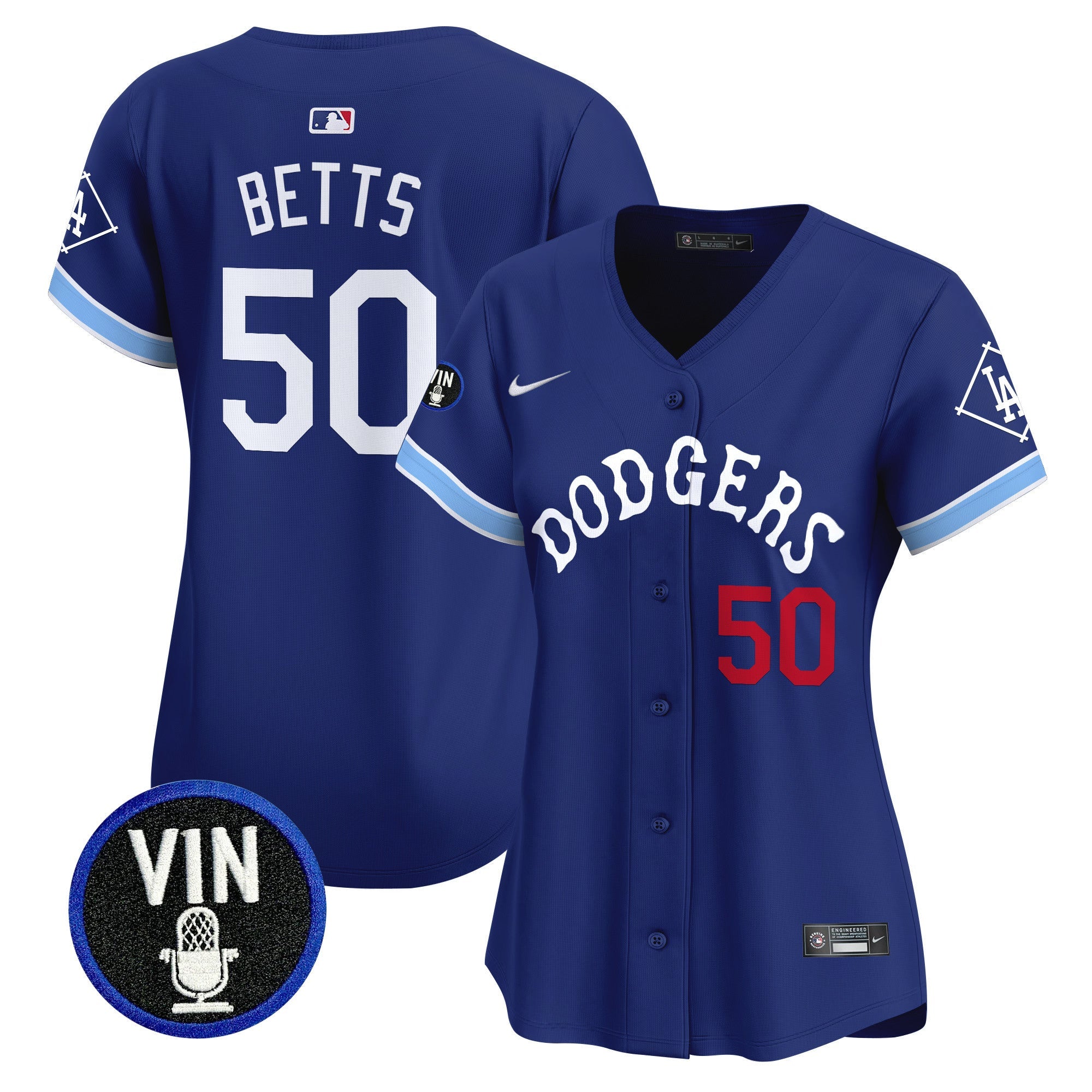 Women’s Tribute Vin Scully Patch Vapor Premier Limited Jersey