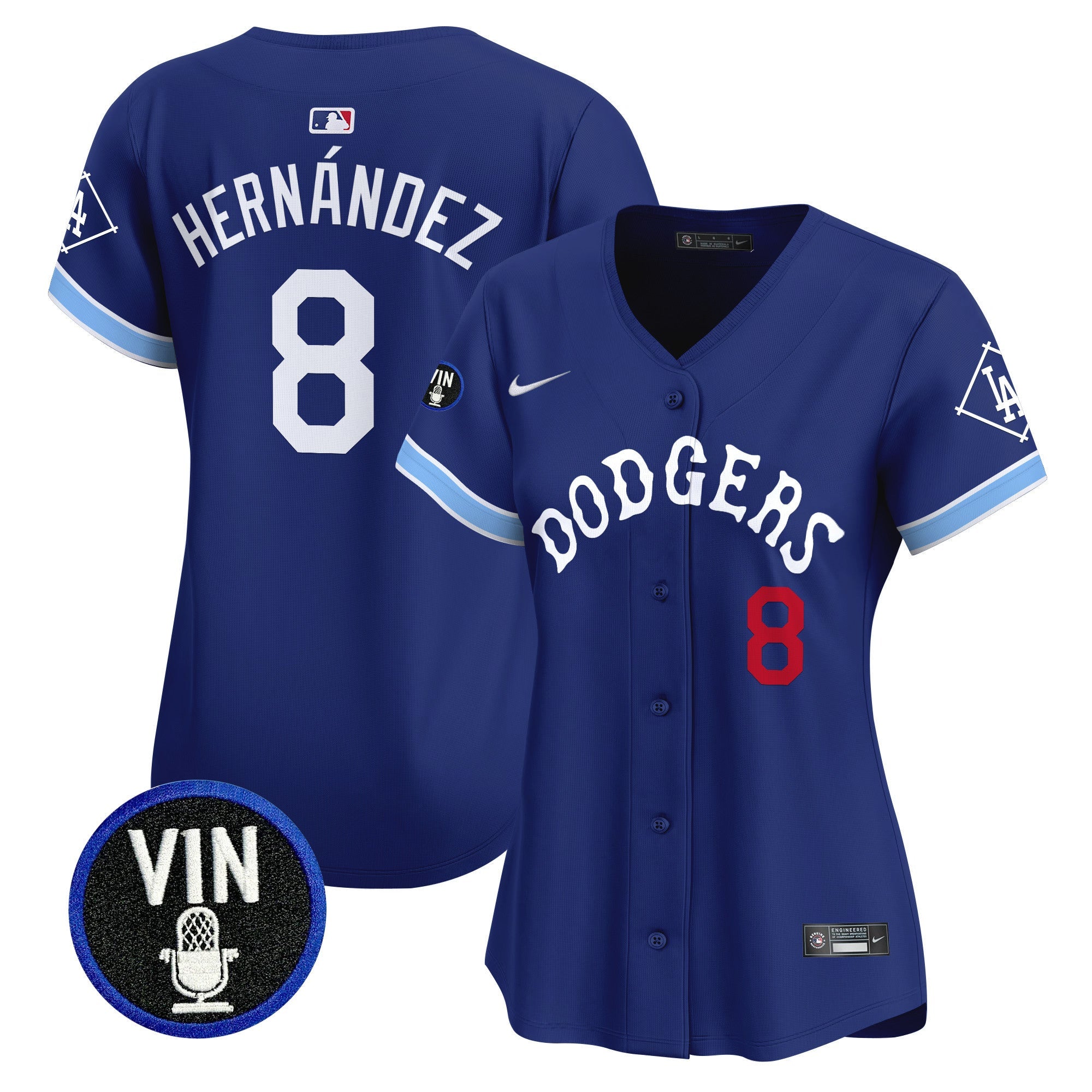 Women’s Tribute Vin Scully Patch Vapor Premier Limited Jersey