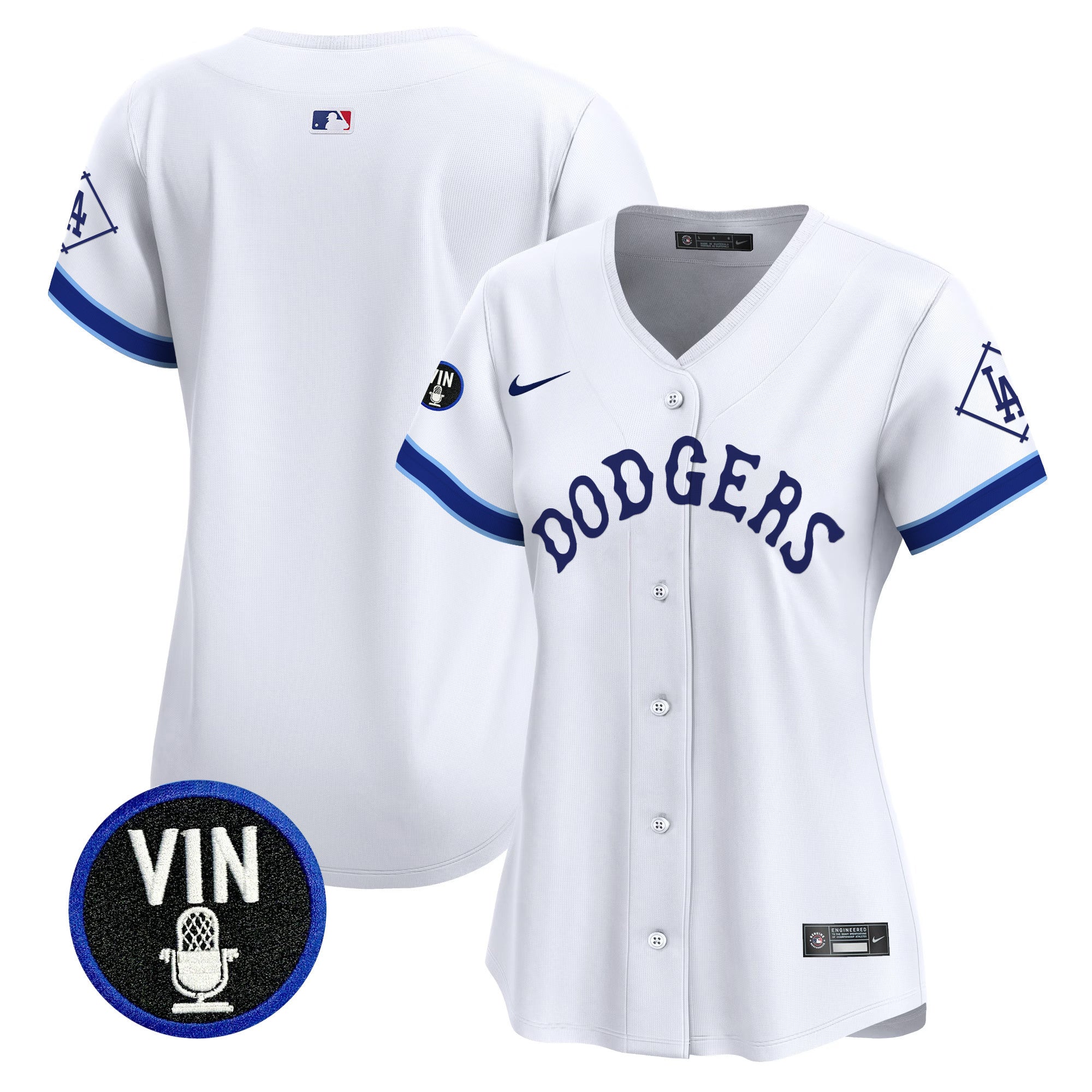 Women’s Tribute Vin Scully Patch Vapor Premier Limited Jersey