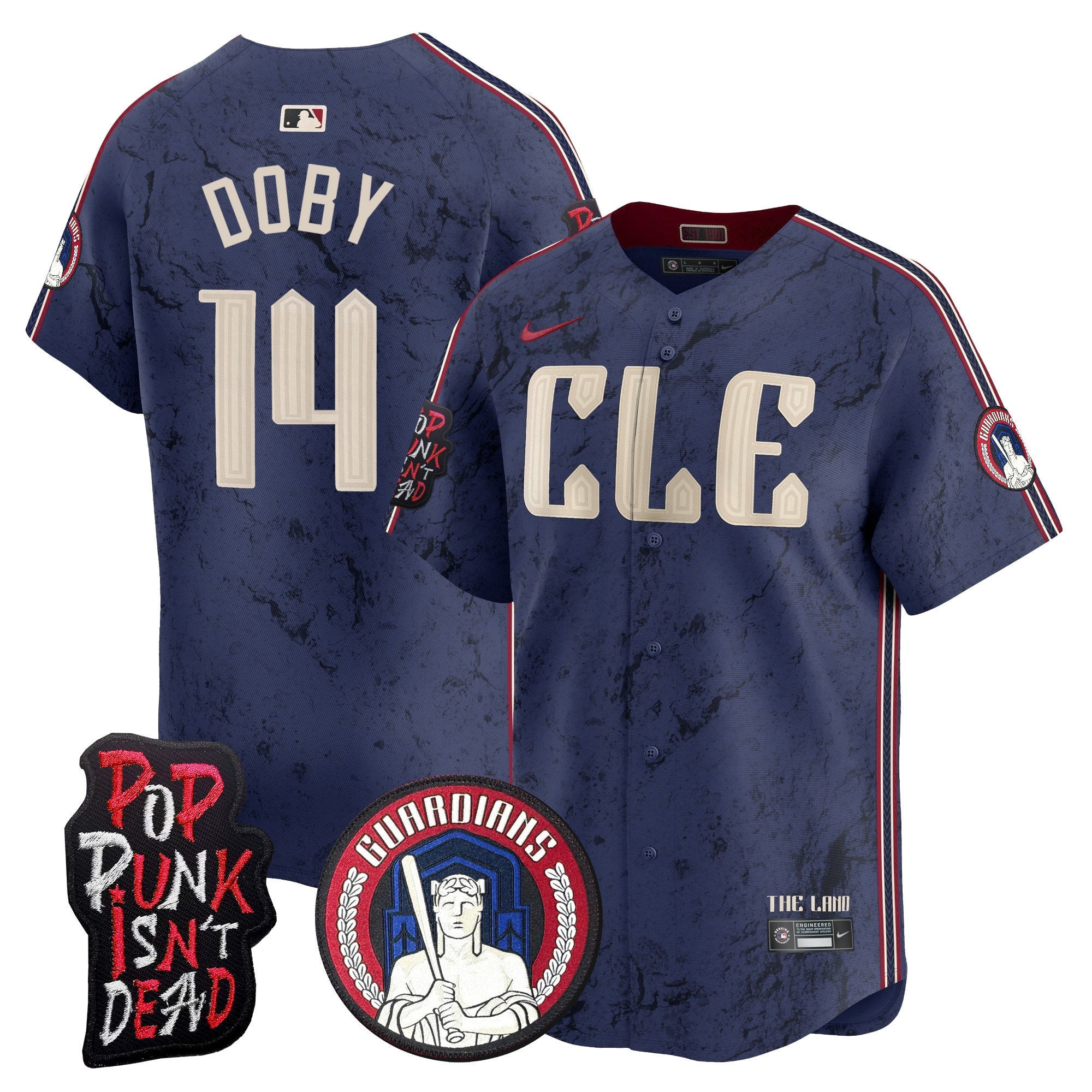 Men’s Cleveland MGK Patch Vapor Premier Limited Jersey