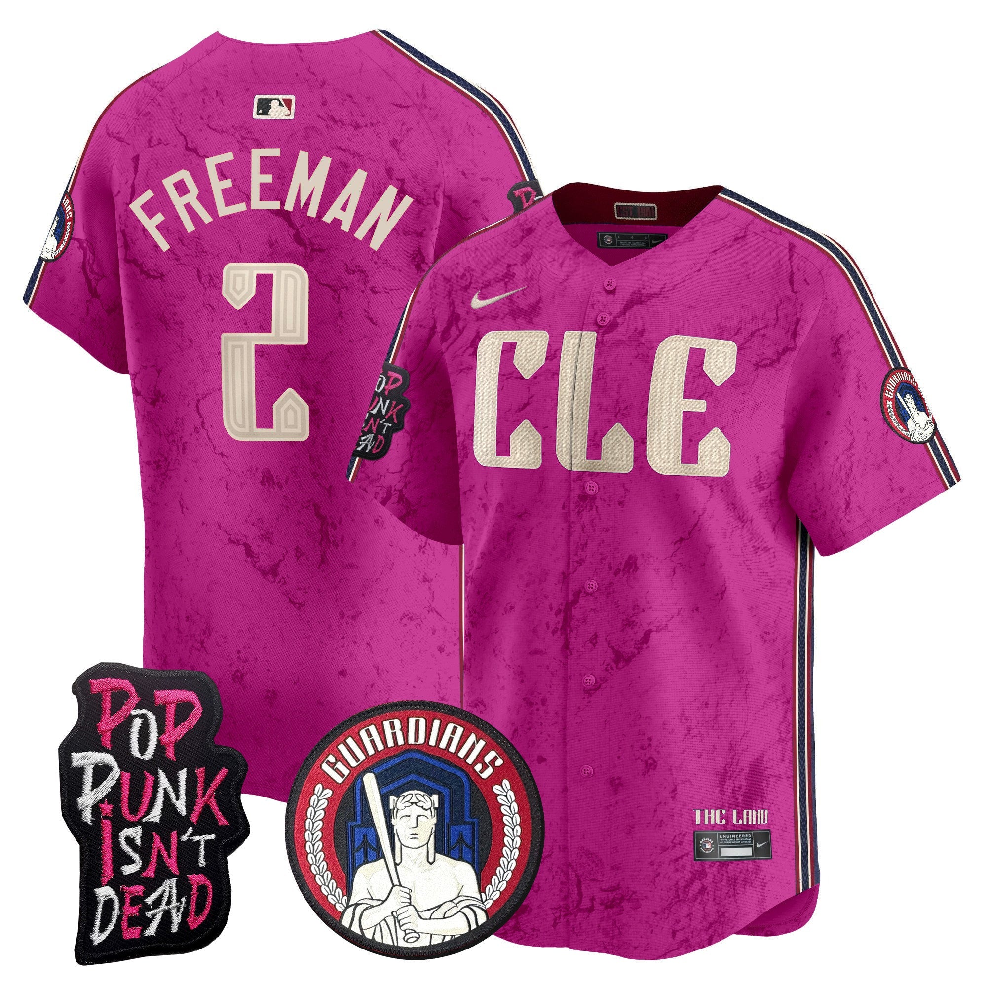 Men’s Cleveland MGK Patch Vapor Premier Limited Jersey
