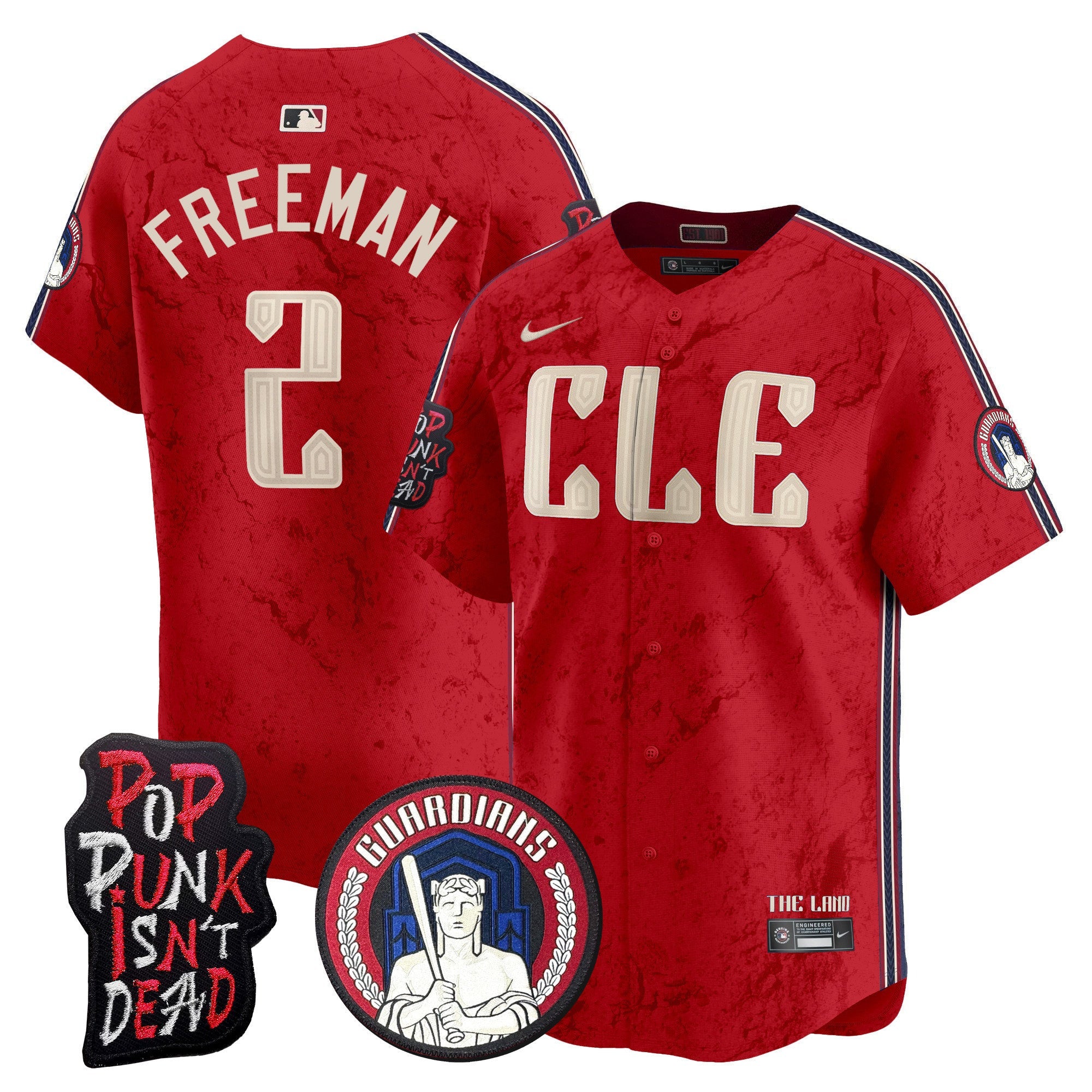 Men’s Cleveland MGK Patch Vapor Premier Limited Jersey