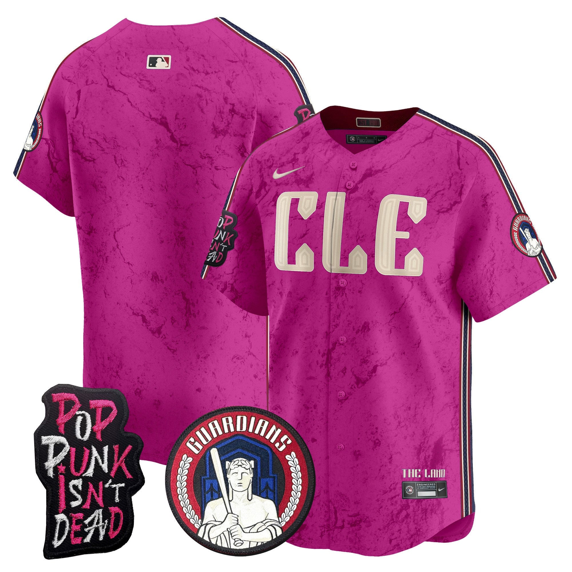 Men’s Cleveland MGK Patch Vapor Premier Limited Jersey
