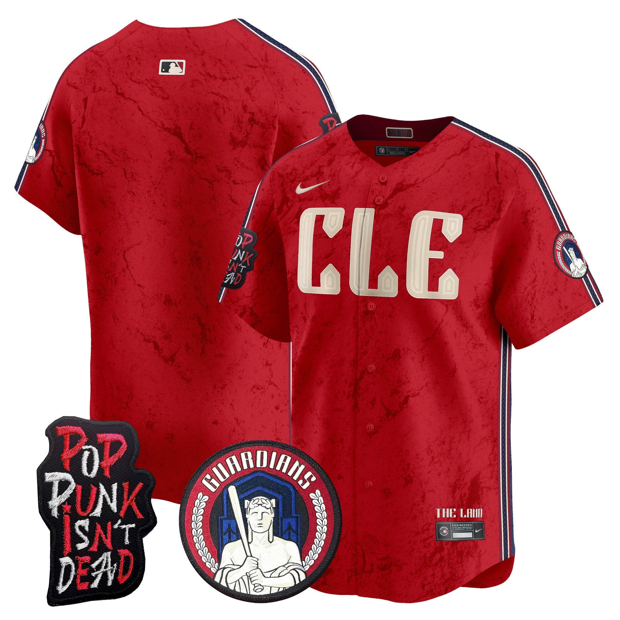 Men’s Cleveland MGK Patch Vapor Premier Limited Jersey