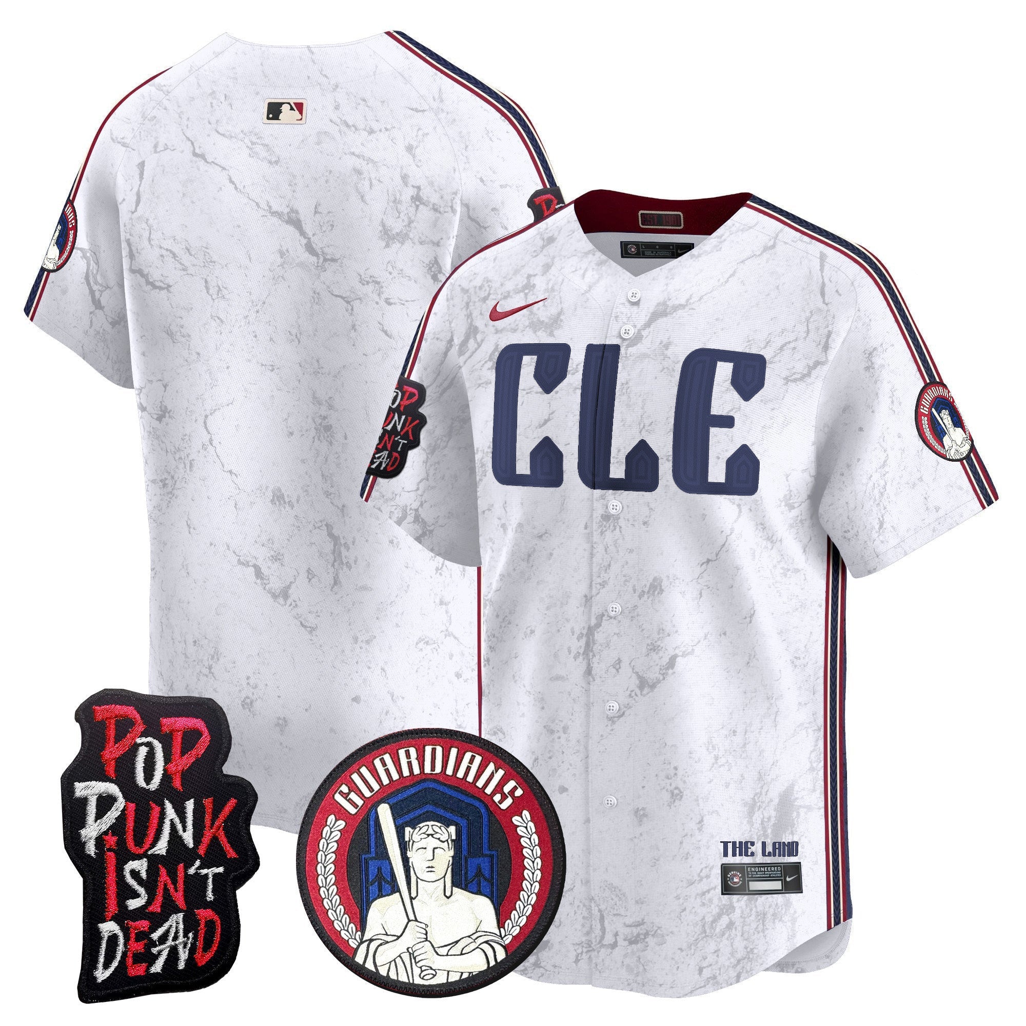 Men’s Cleveland MGK Patch Vapor Premier Limited Jersey