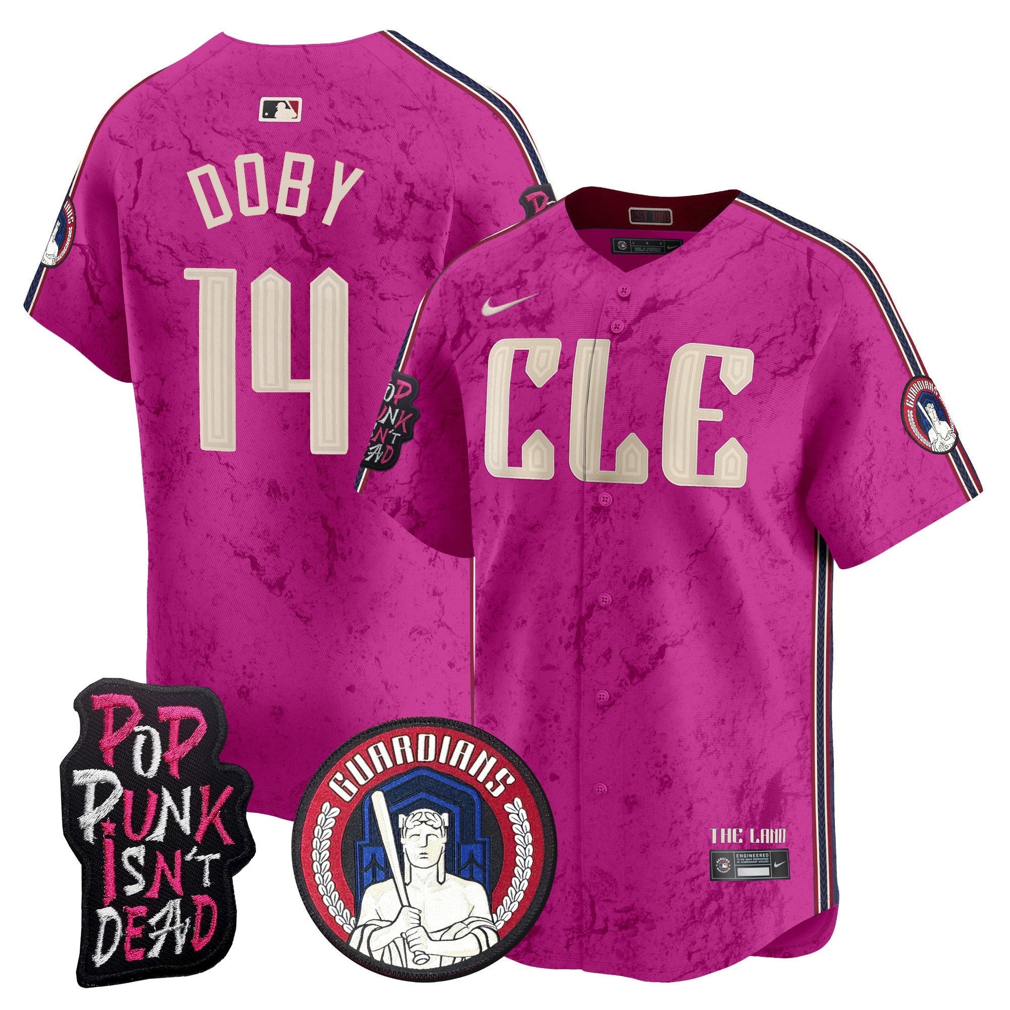 Men’s Cleveland MGK Patch Vapor Premier Limited Jersey