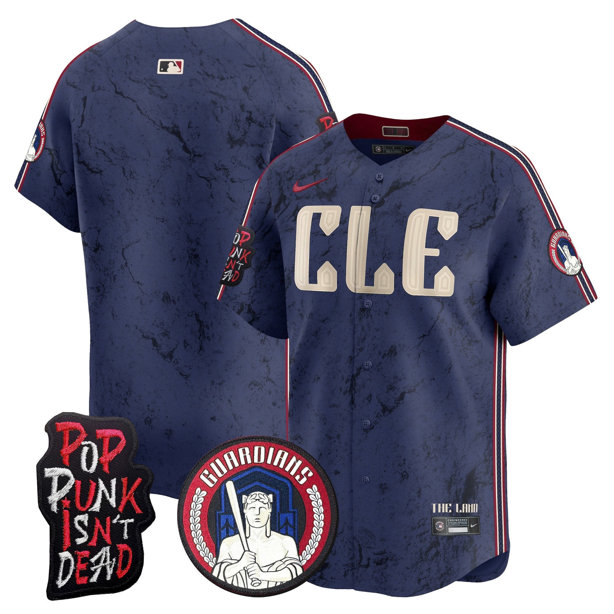 Men’s Cleveland MGK Patch Vapor Premier Limited Jersey