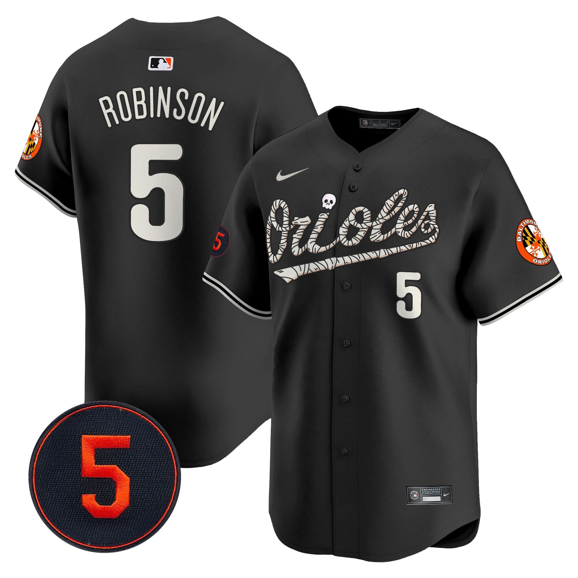 Men’s Baltimore Halloween Vapor Premier Limited Jersey