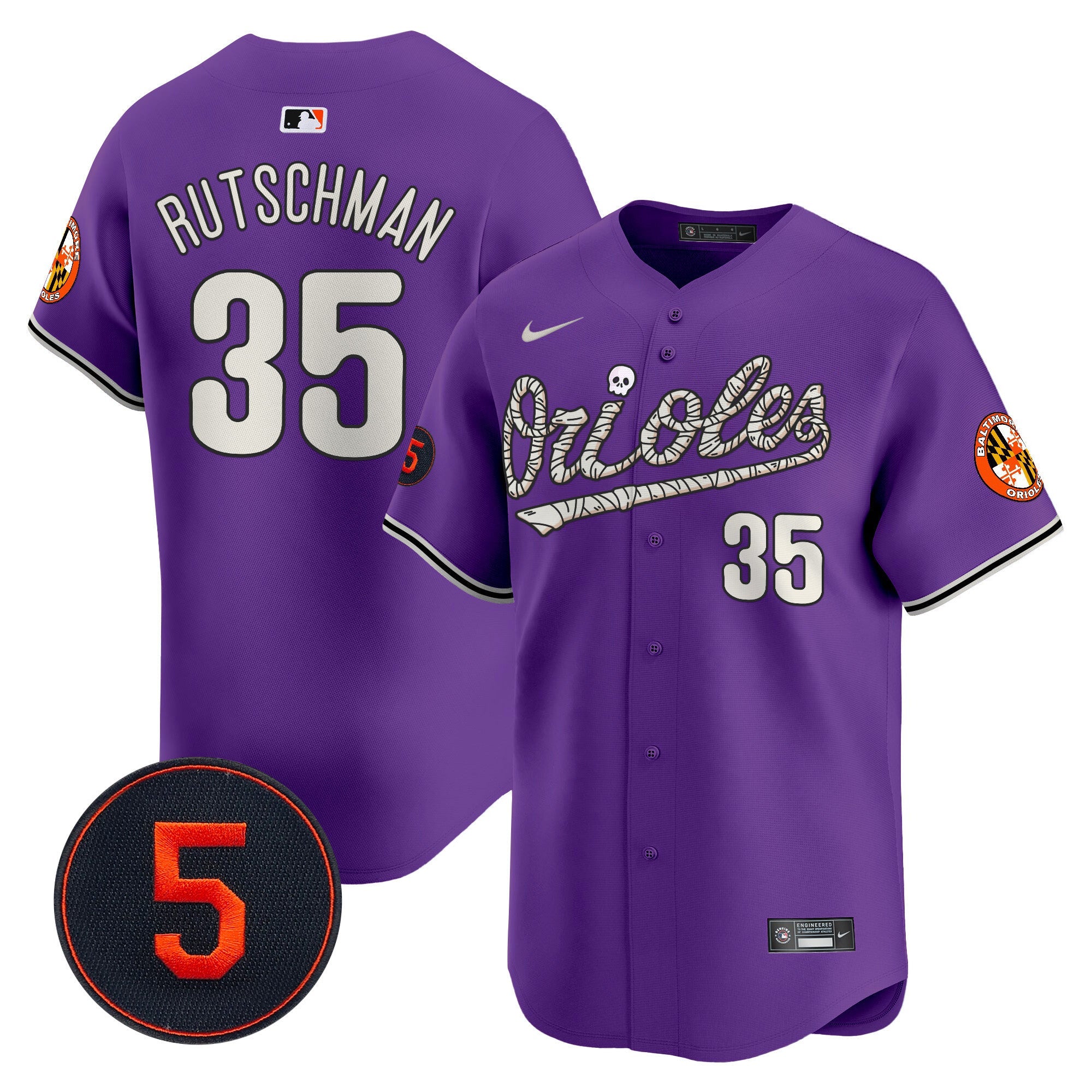 Men’s Baltimore Halloween Vapor Premier Limited Jersey