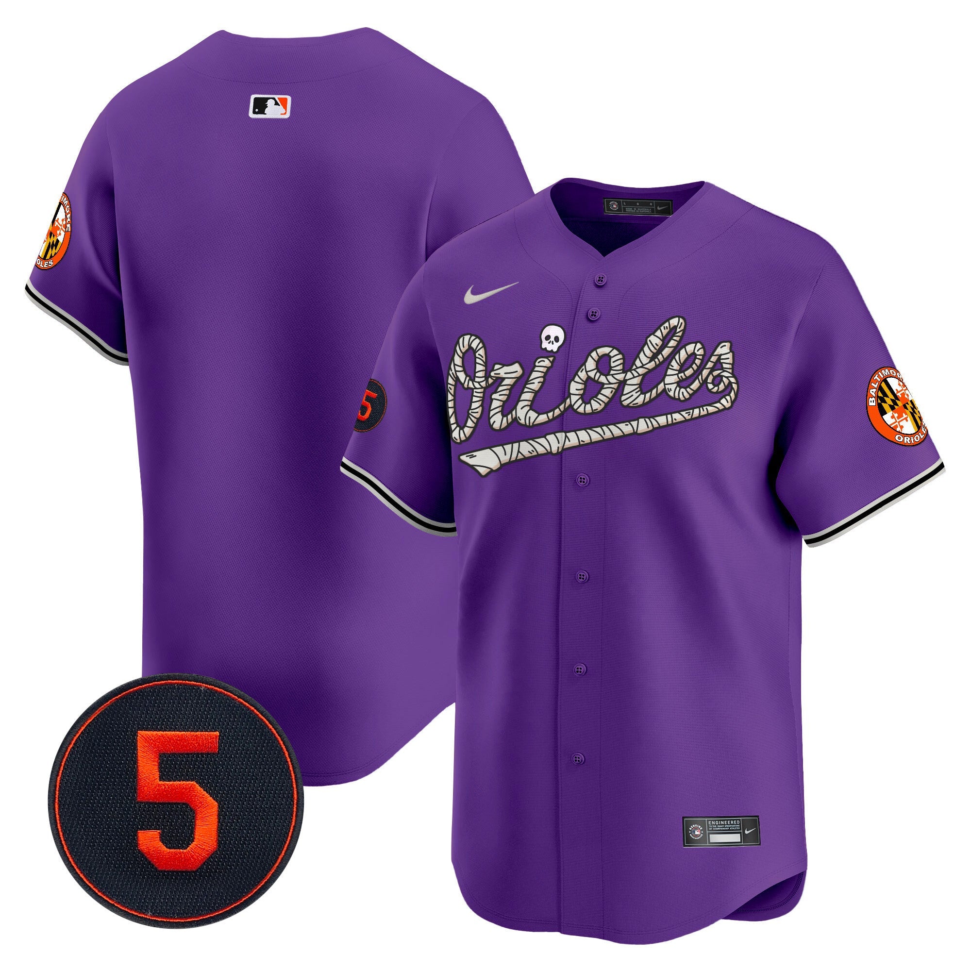 Men’s Baltimore Halloween Vapor Premier Limited Jersey