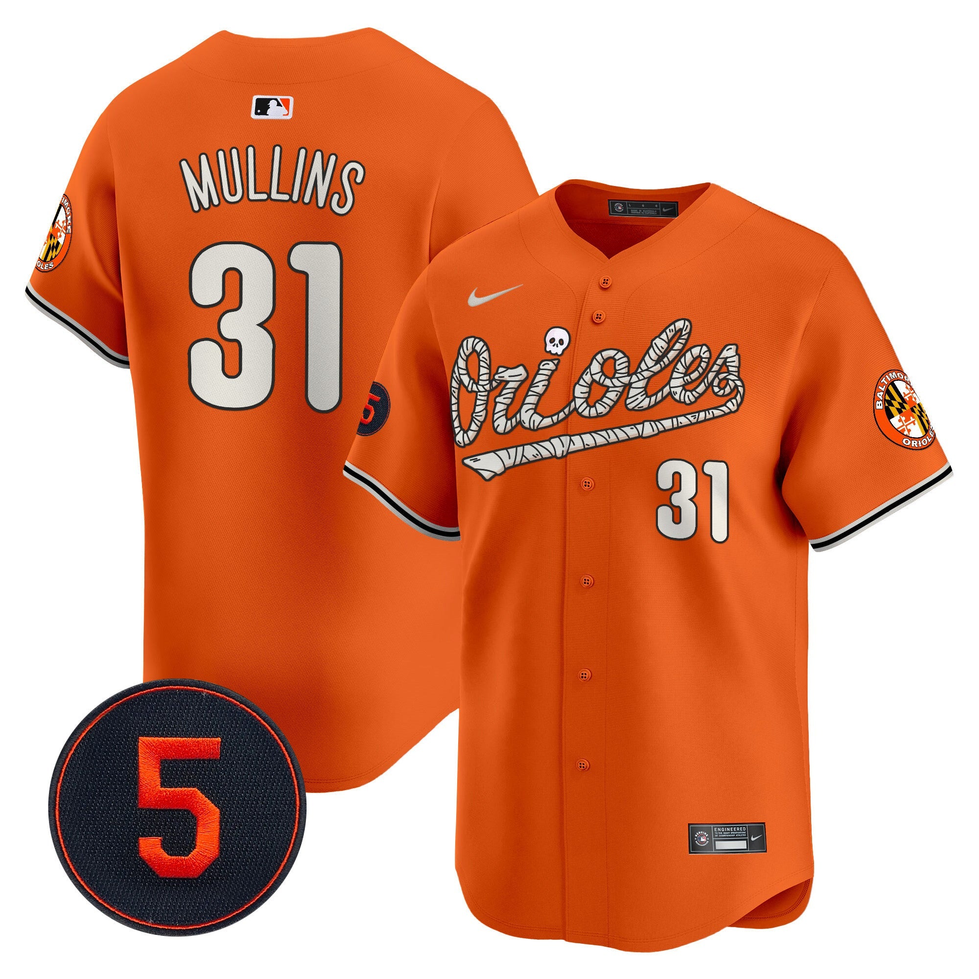 Men’s Baltimore Halloween Vapor Premier Limited Jersey
