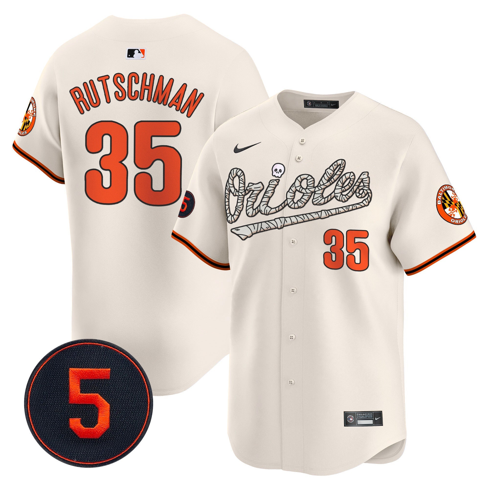 Men’s Baltimore Halloween Vapor Premier Limited Jersey