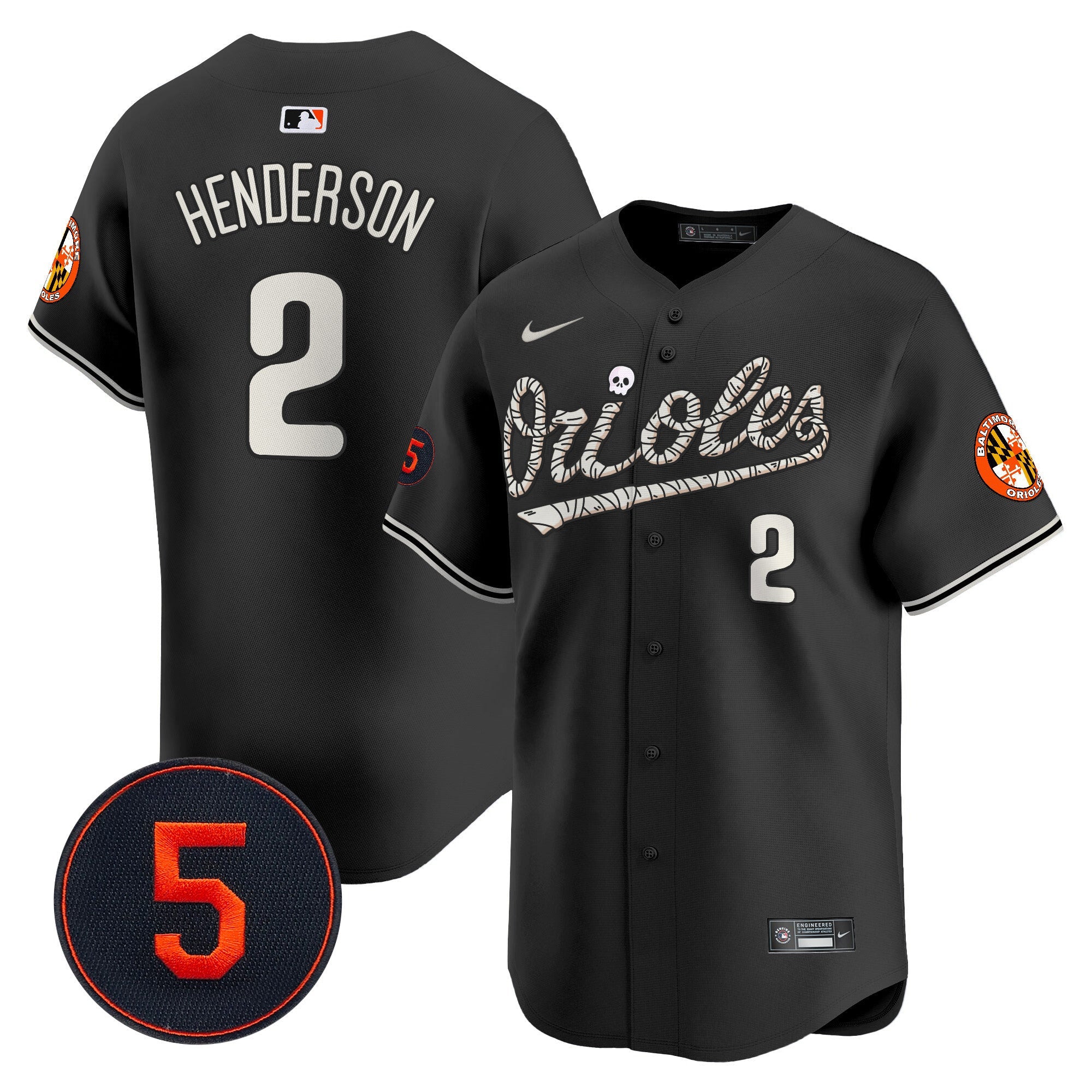 Men’s Baltimore Halloween Vapor Premier Limited Jersey