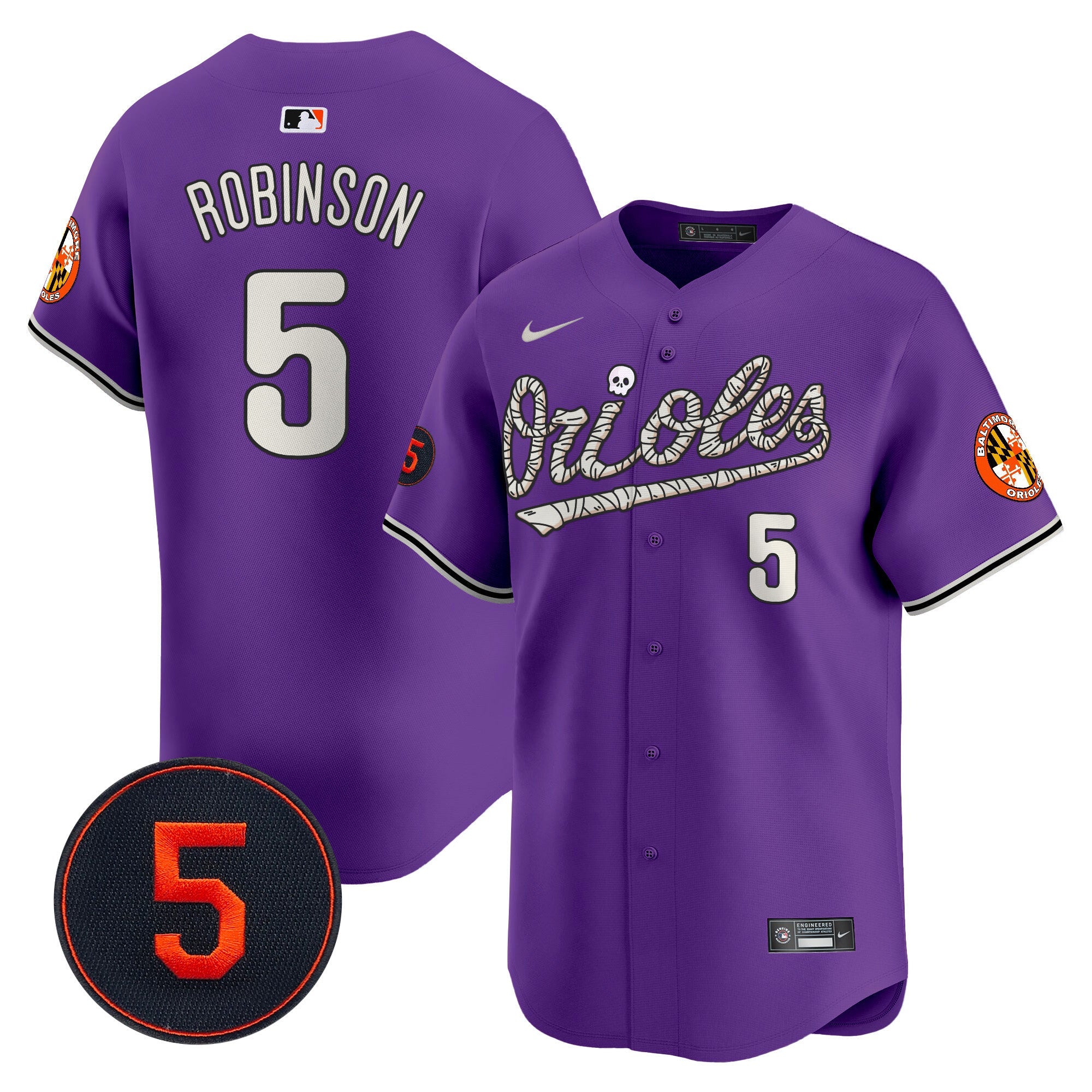Men’s Baltimore Halloween Vapor Premier Limited Jersey