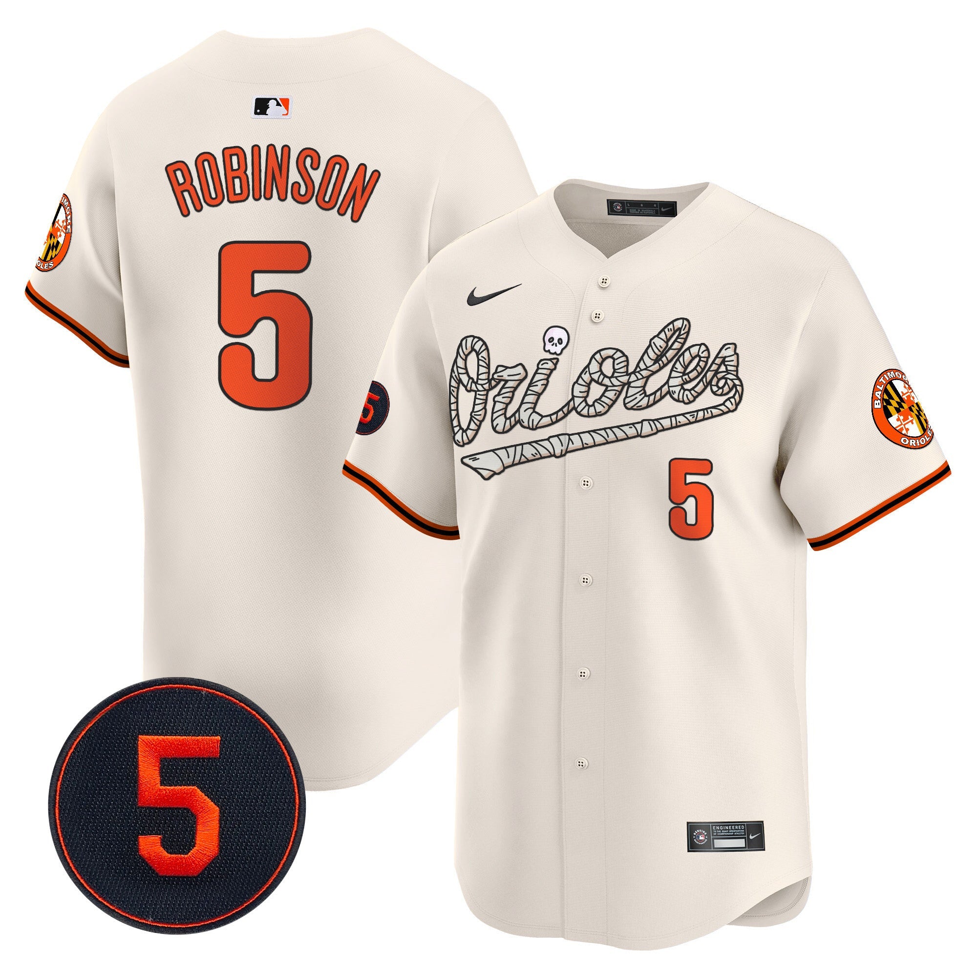 Men’s Baltimore Halloween Vapor Premier Limited Jersey