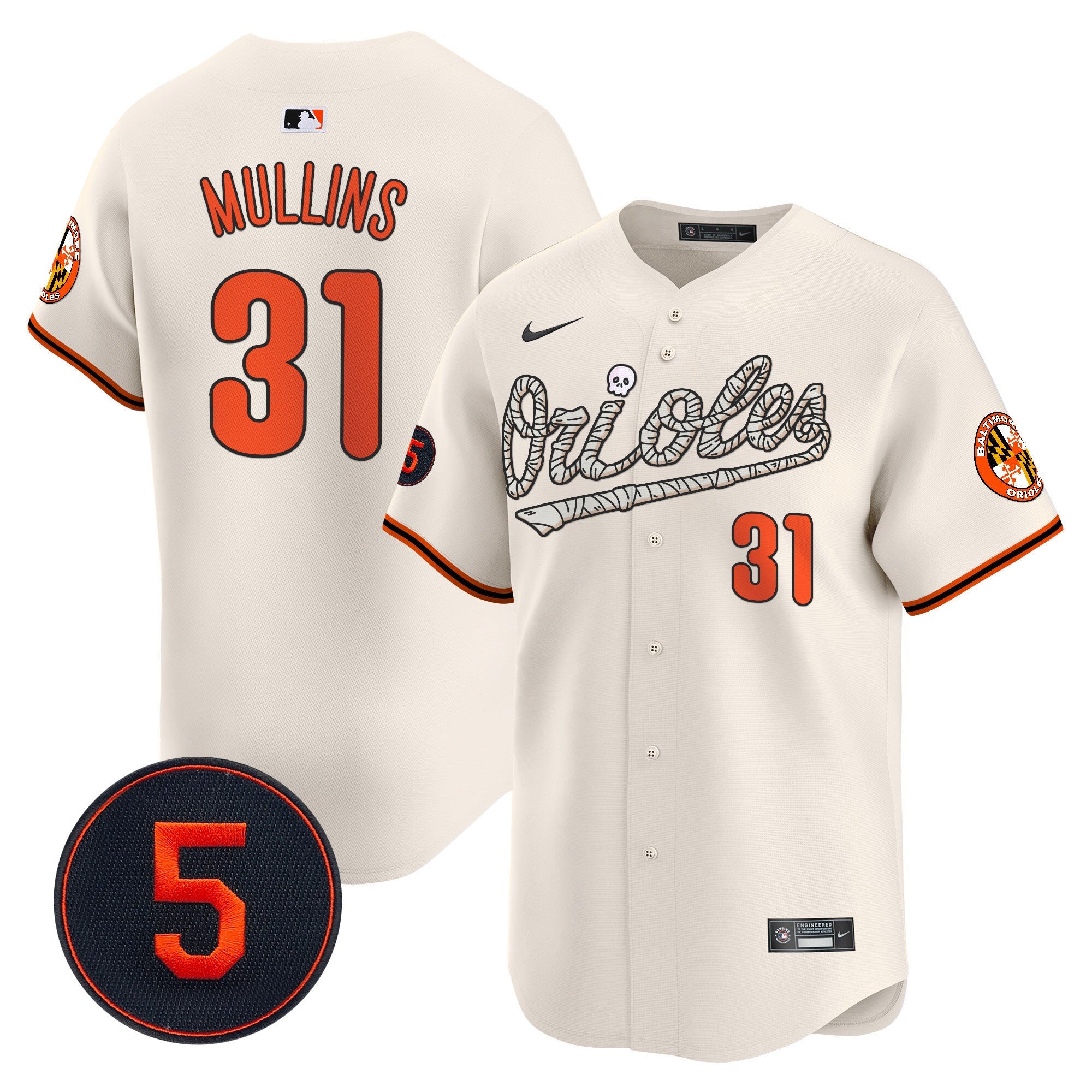 Men’s Baltimore Halloween Vapor Premier Limited Jersey