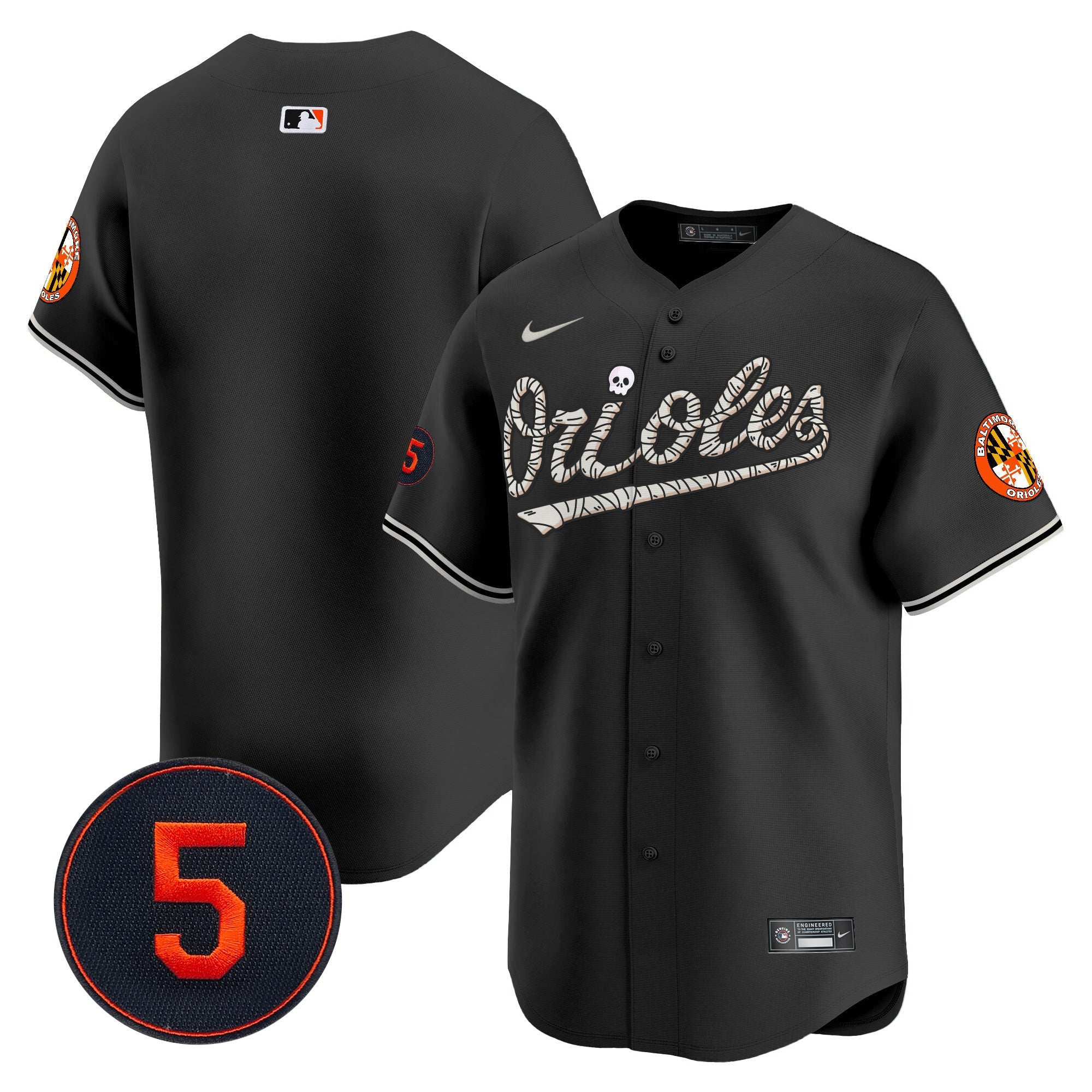 Men’s Baltimore Halloween Vapor Premier Limited Jersey