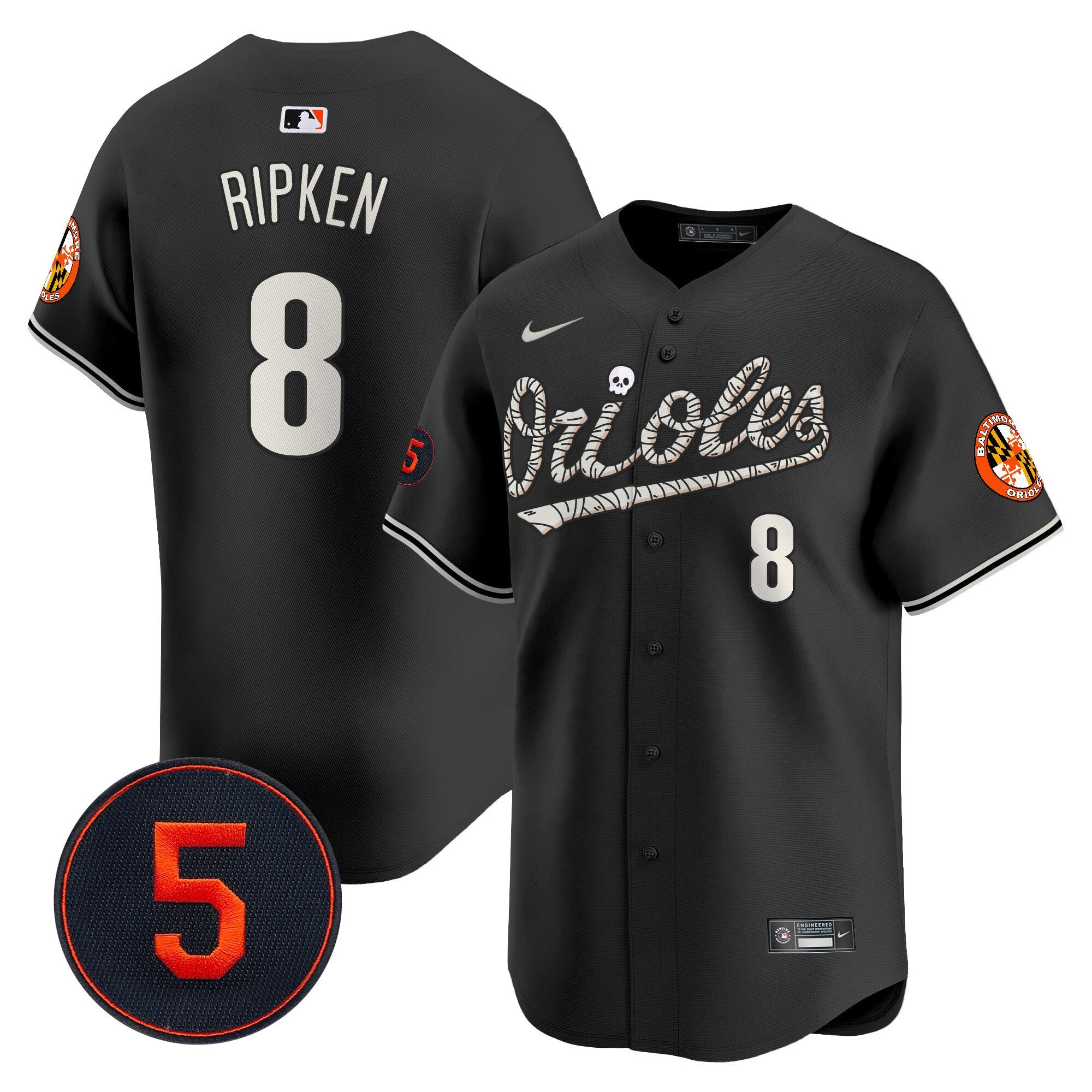 Men’s Baltimore Halloween Vapor Premier Limited Jersey