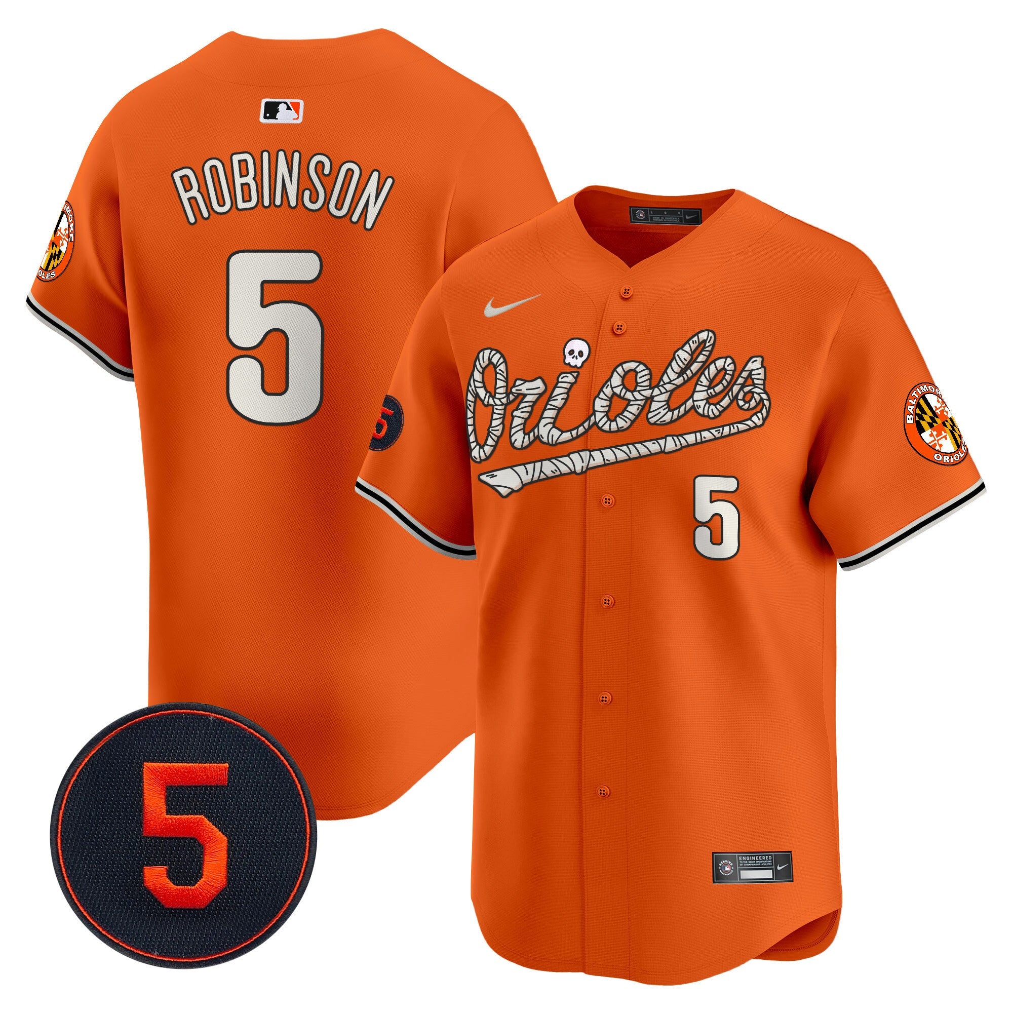 Men’s Baltimore Halloween Vapor Premier Limited Jersey
