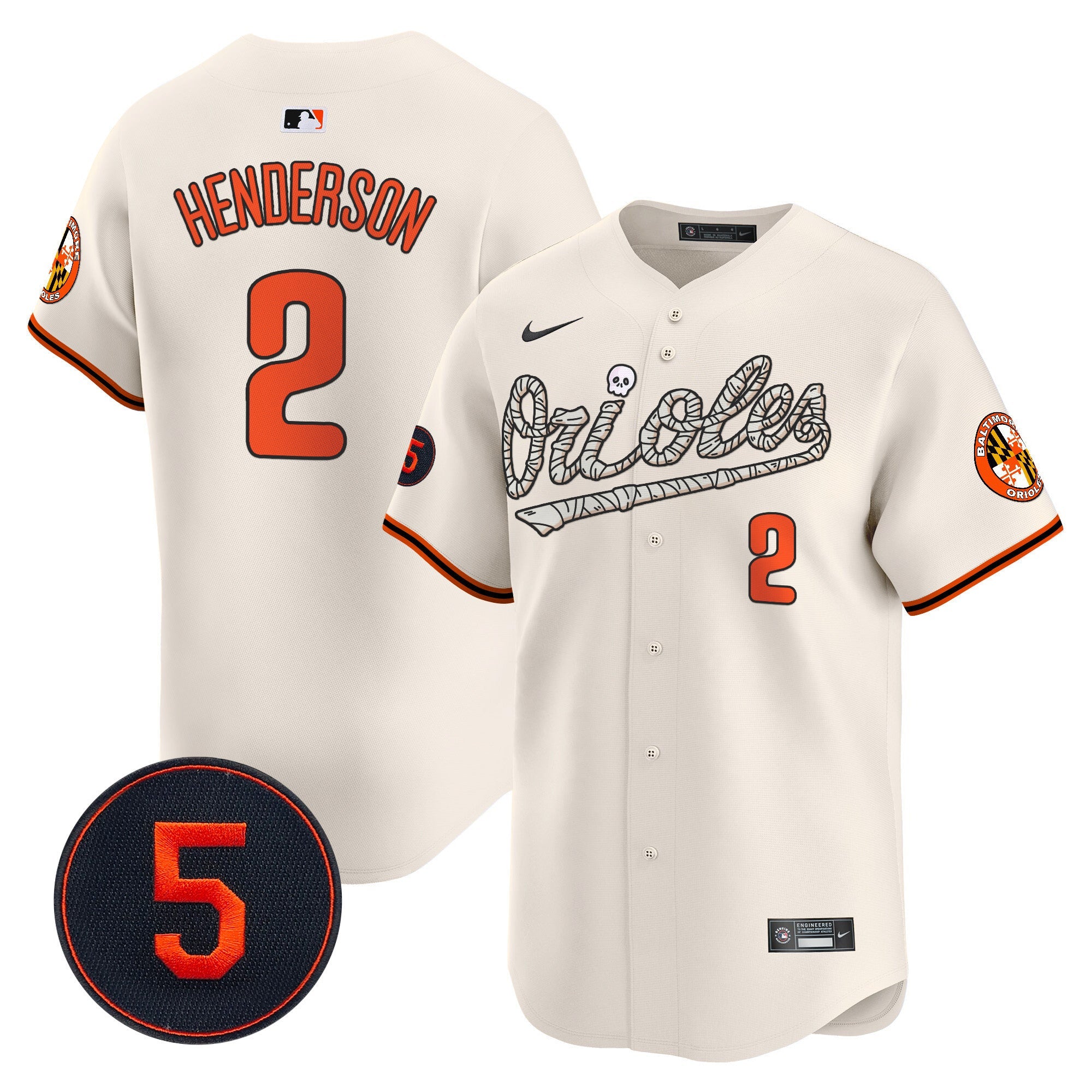 Men’s Baltimore Halloween Vapor Premier Limited Jersey