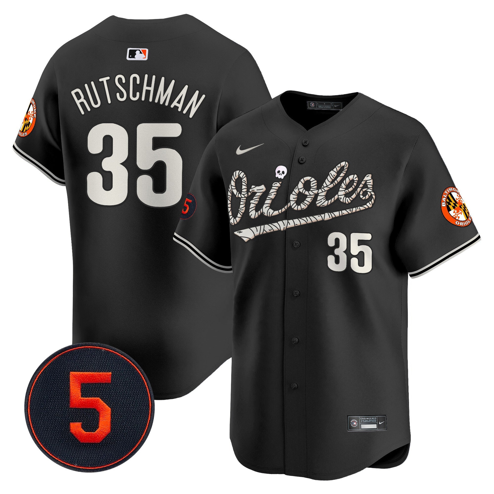 Men’s Baltimore Halloween Vapor Premier Limited Jersey