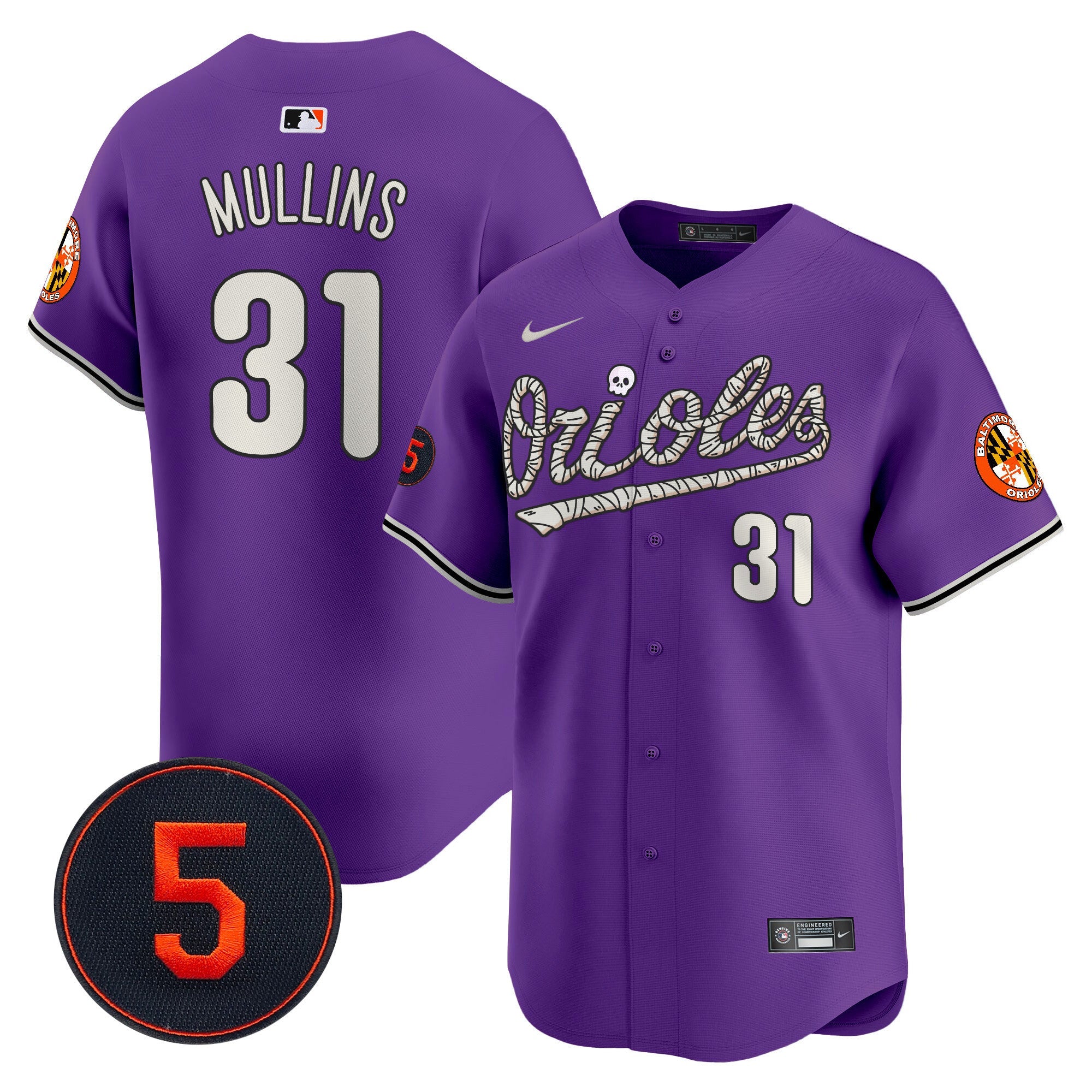 Men’s Baltimore Halloween Vapor Premier Limited Jersey