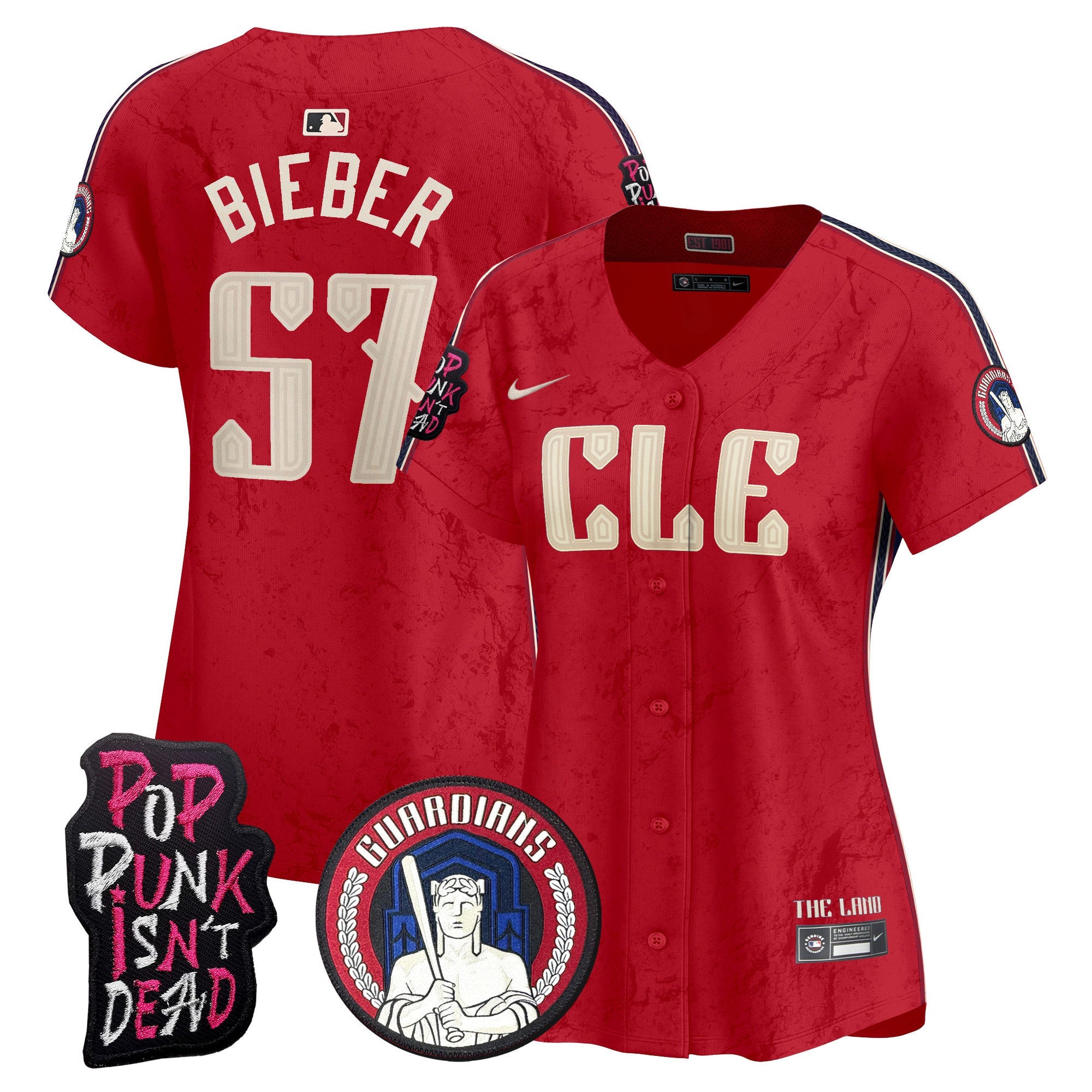 Women’s Cleveland MGK Vapor Premier Limited Jersey