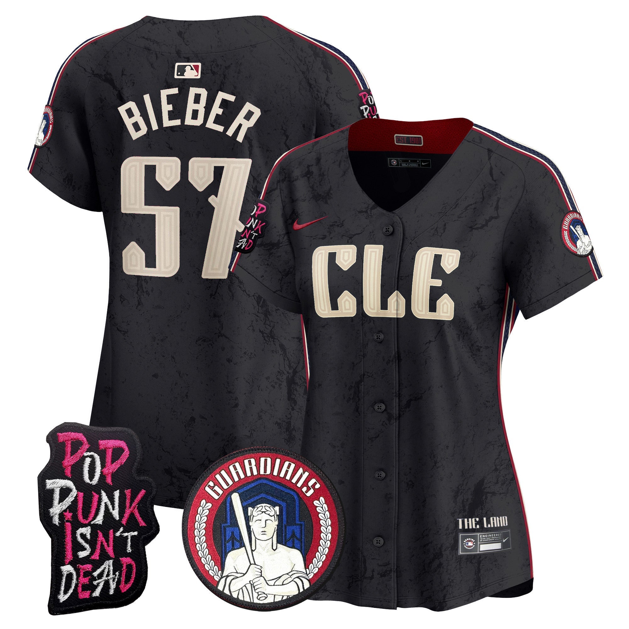 Women’s Cleveland MGK Vapor Premier Limited Jersey