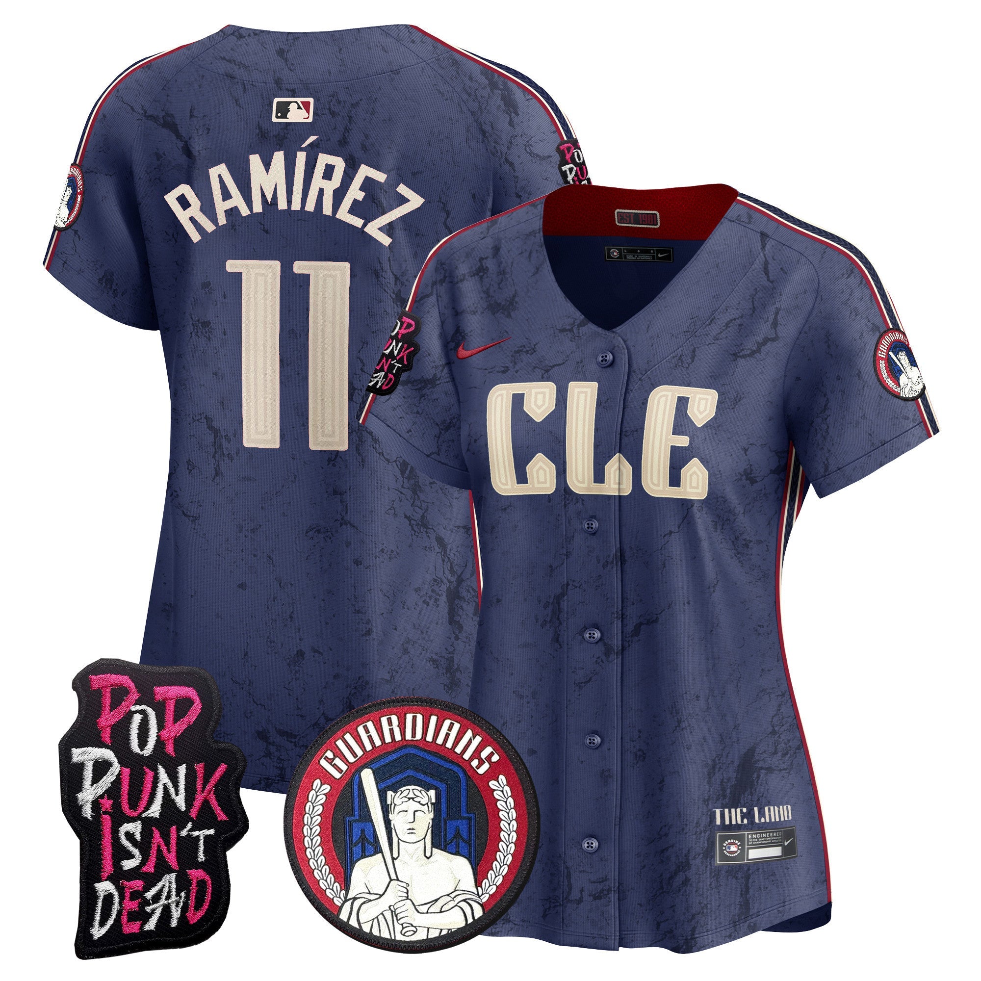 Women’s Cleveland MGK Vapor Premier Limited Jersey