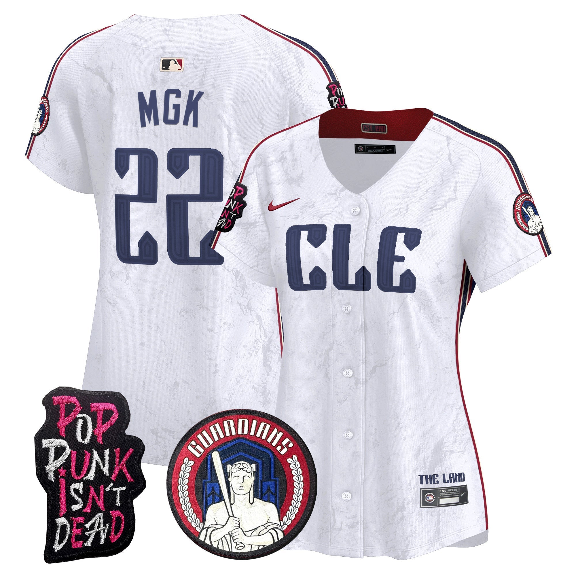 Women’s Cleveland MGK Vapor Premier Limited Jersey
