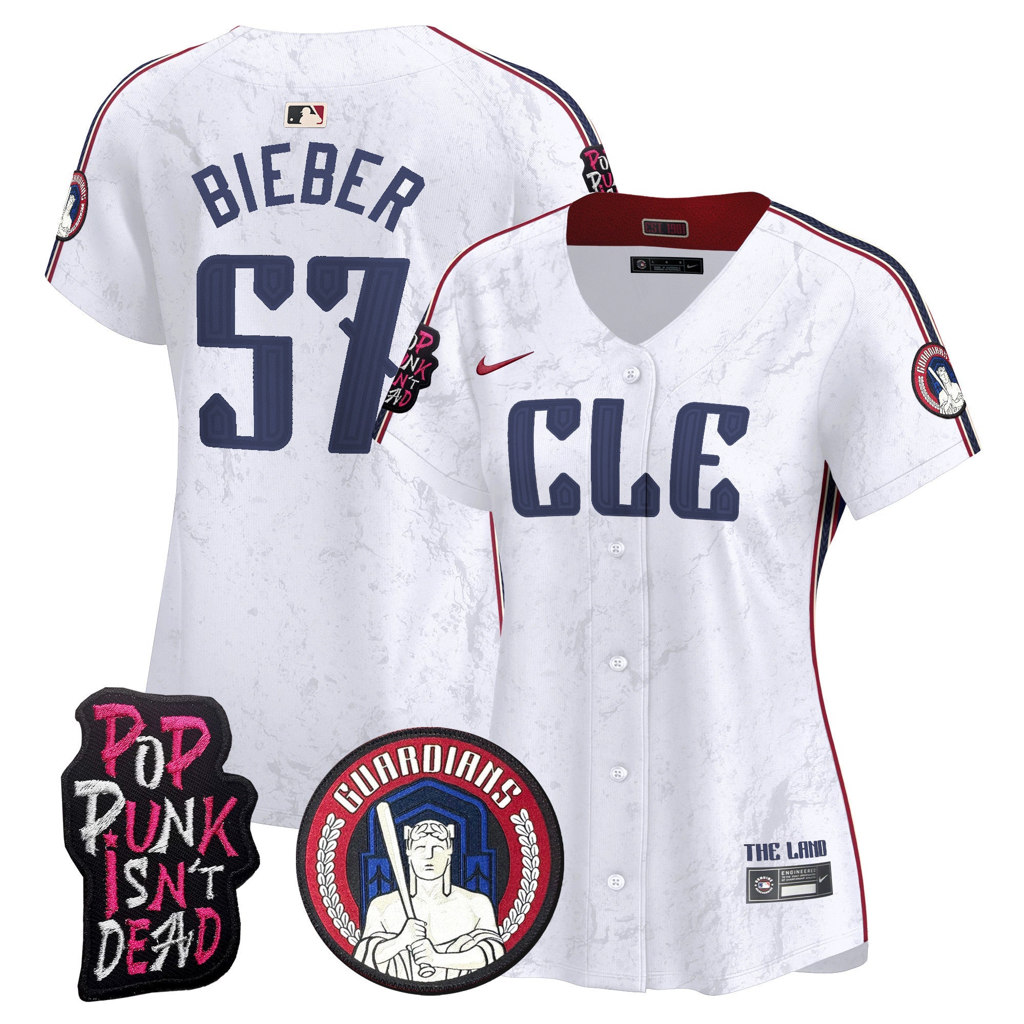 Women’s Cleveland MGK Vapor Premier Limited Jersey