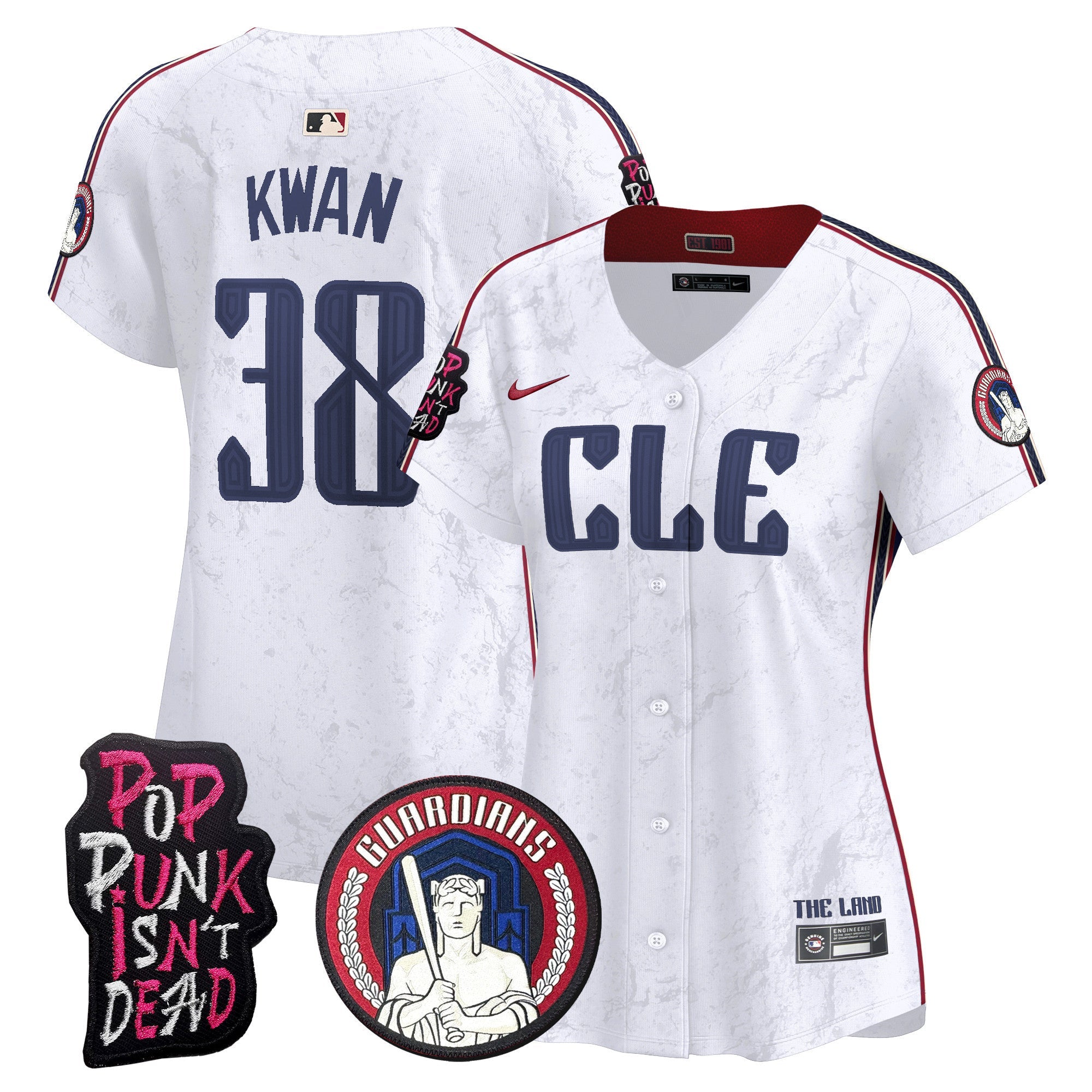 Women’s Cleveland MGK Vapor Premier Limited Jersey