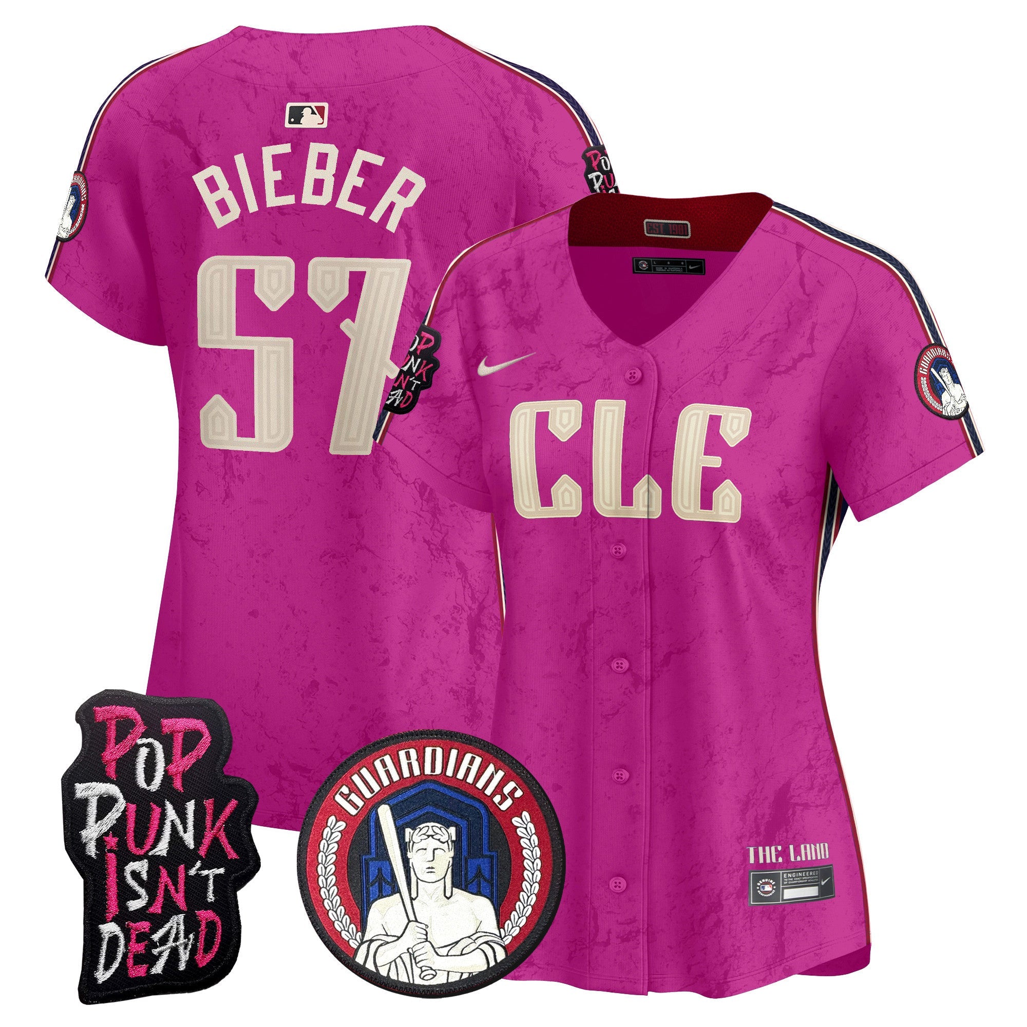 Women’s Cleveland MGK Vapor Premier Limited Jersey