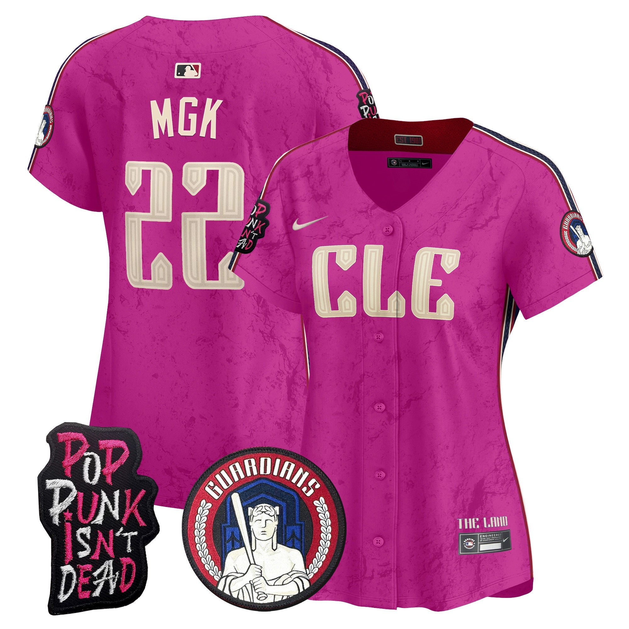 Women’s Cleveland MGK Vapor Premier Limited Jersey