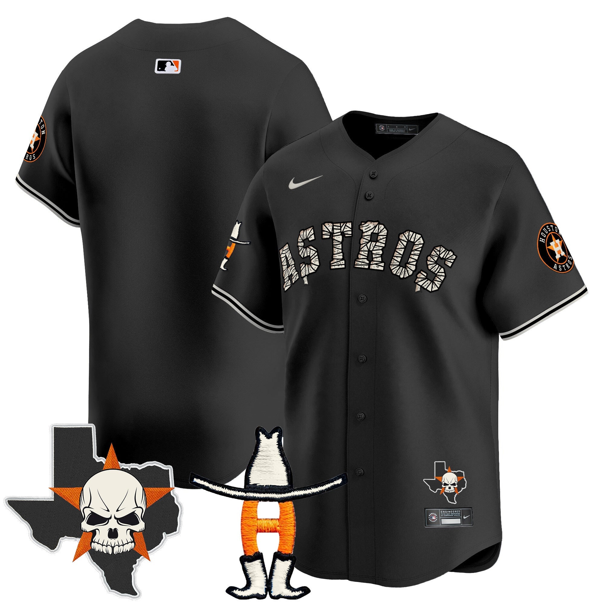 Men’s Houston Halloween Vapor Premier Limited Jersey