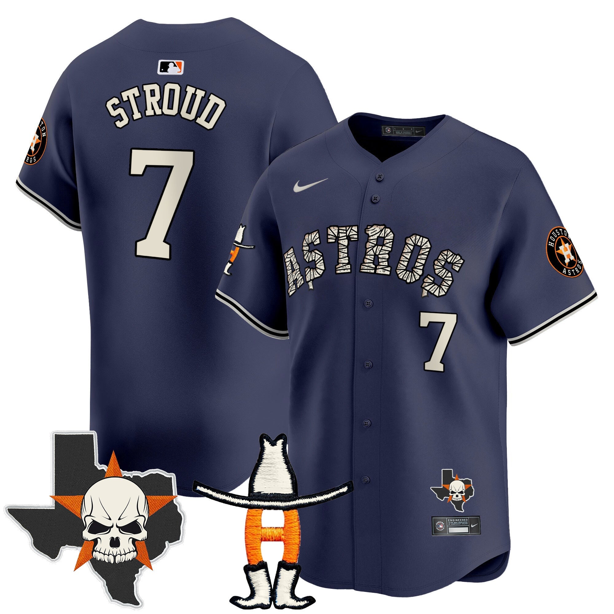 Men’s Houston Halloween Vapor Premier Limited Jersey