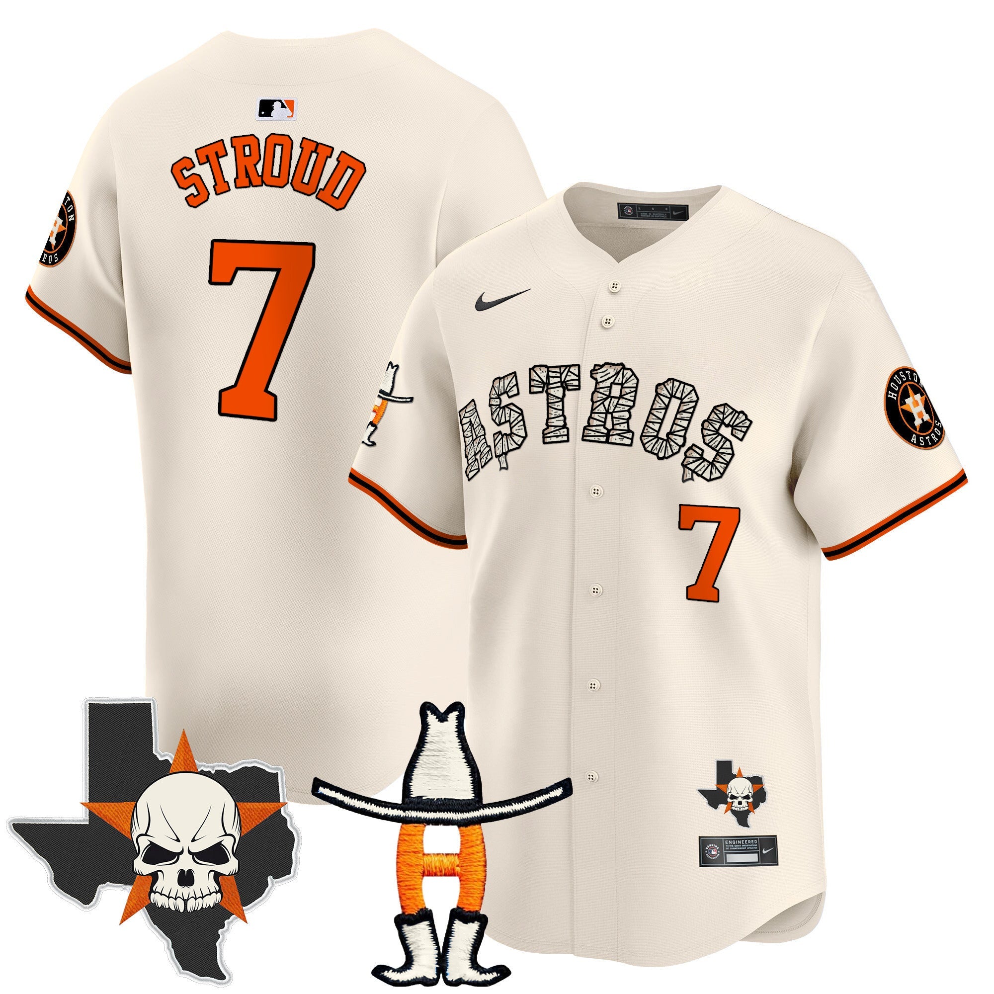 Men’s Houston Halloween Vapor Premier Limited Jersey